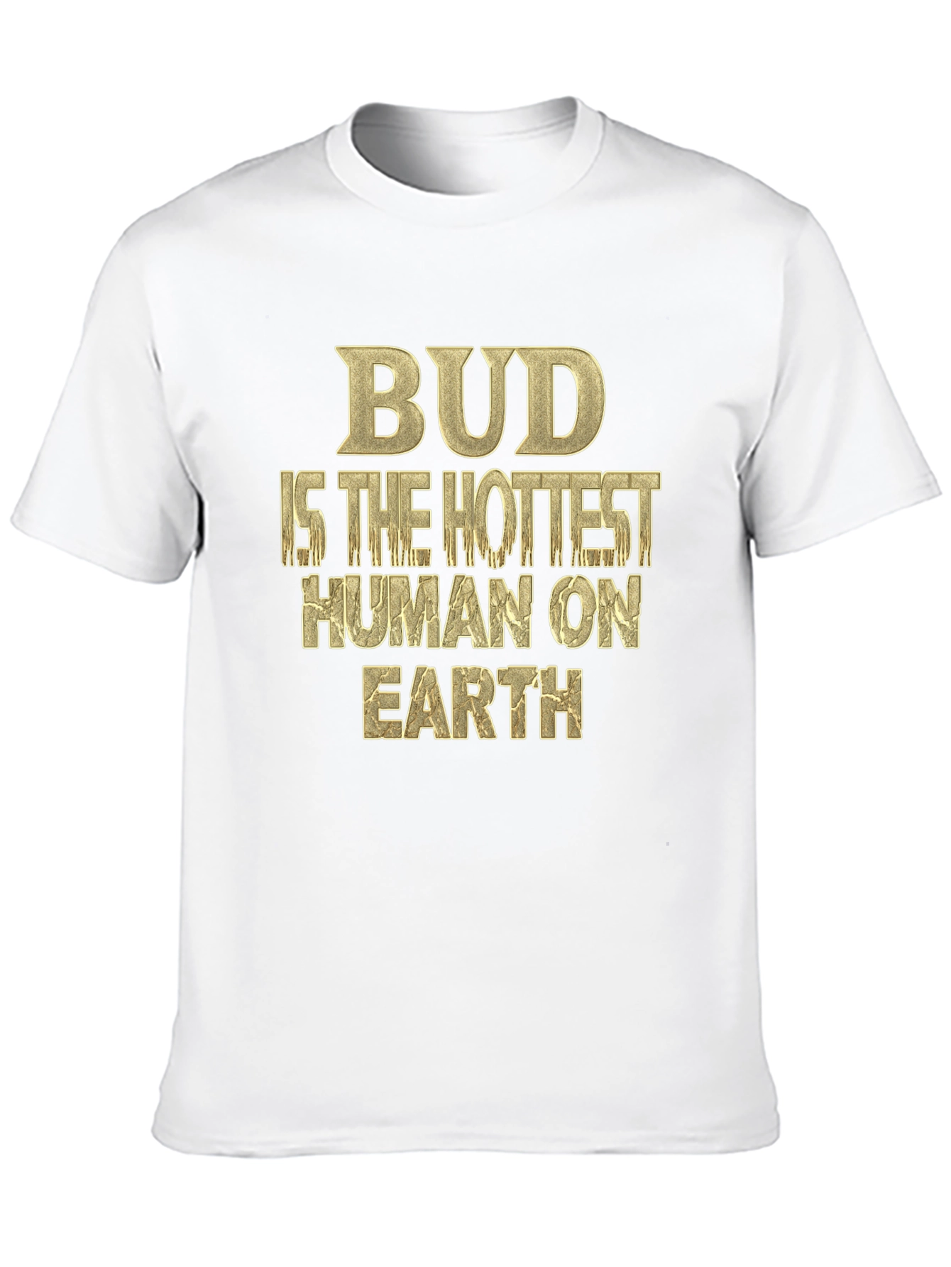 Black Bud Hottest Human T-Shirt - Unique Graphic Tee view 10