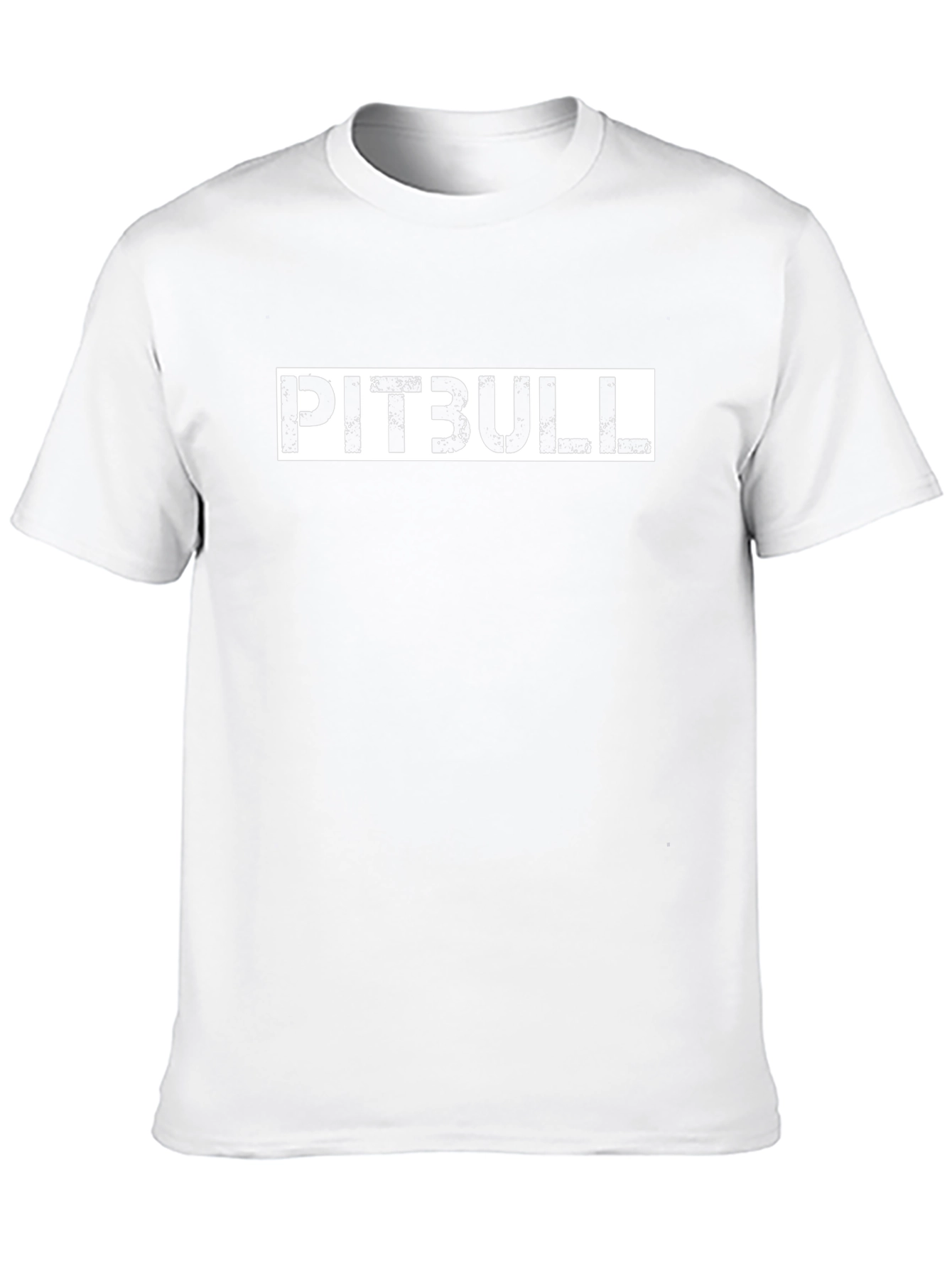 Black Pitbull Graphic Tee - Black Cotton T-Shirt view 10