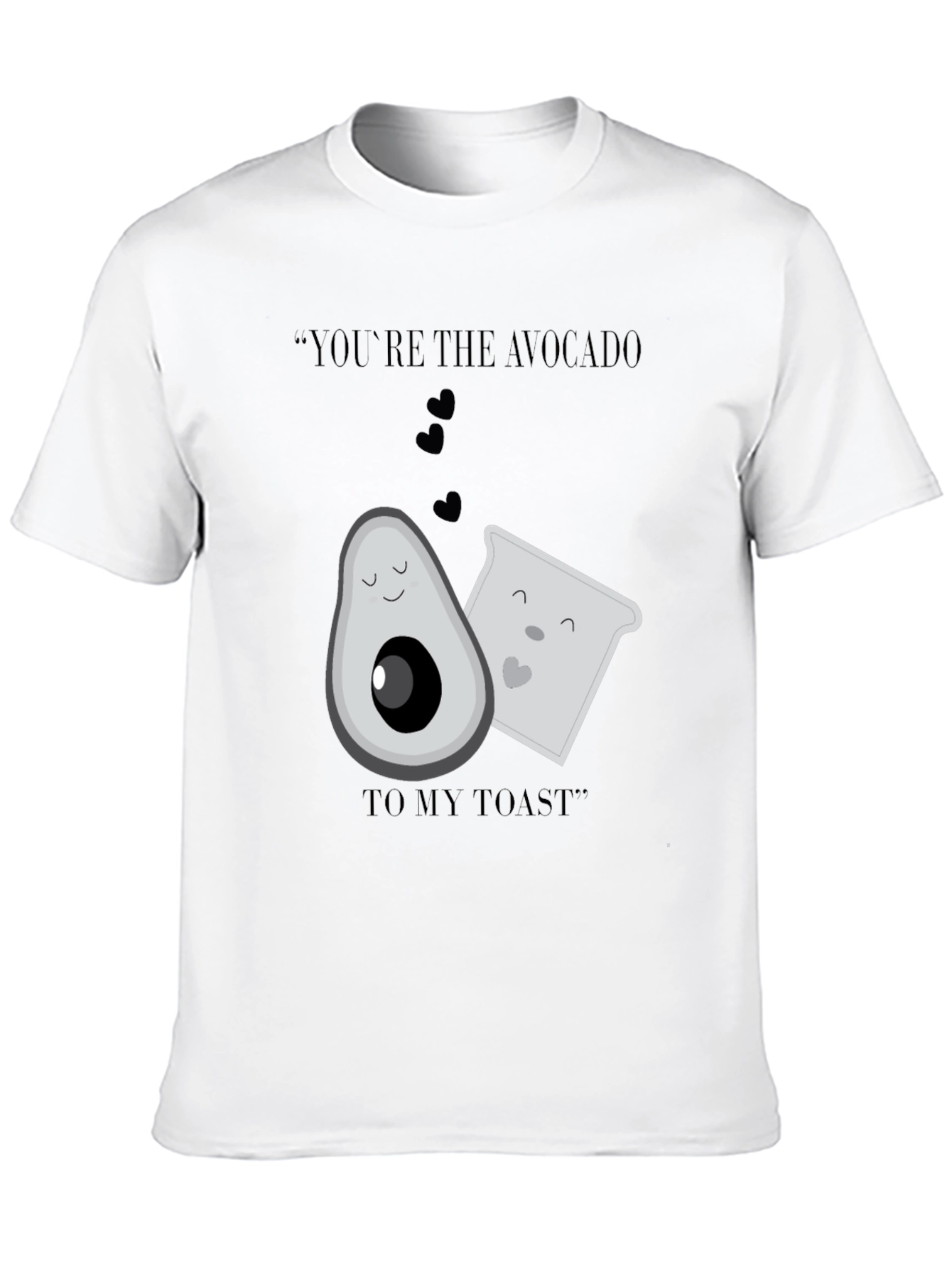 Black Avocado Toast Graphic Tee - Funny Foodie Shirt view 10
