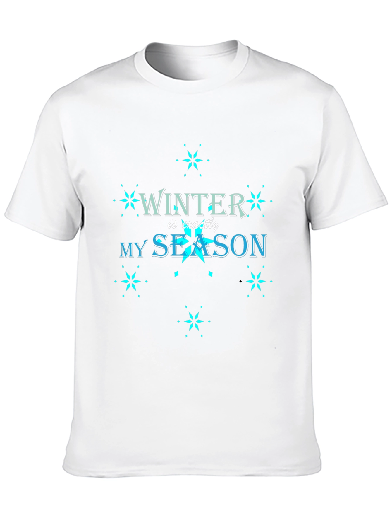 Black Winter is My Season Graphic Tee view 10