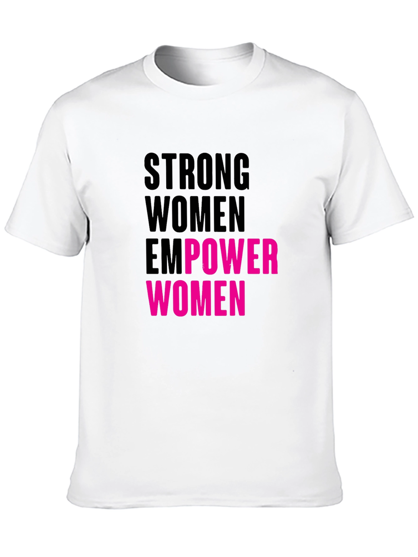 Strong Women Empower Women Graphic Tee - Black - 10
