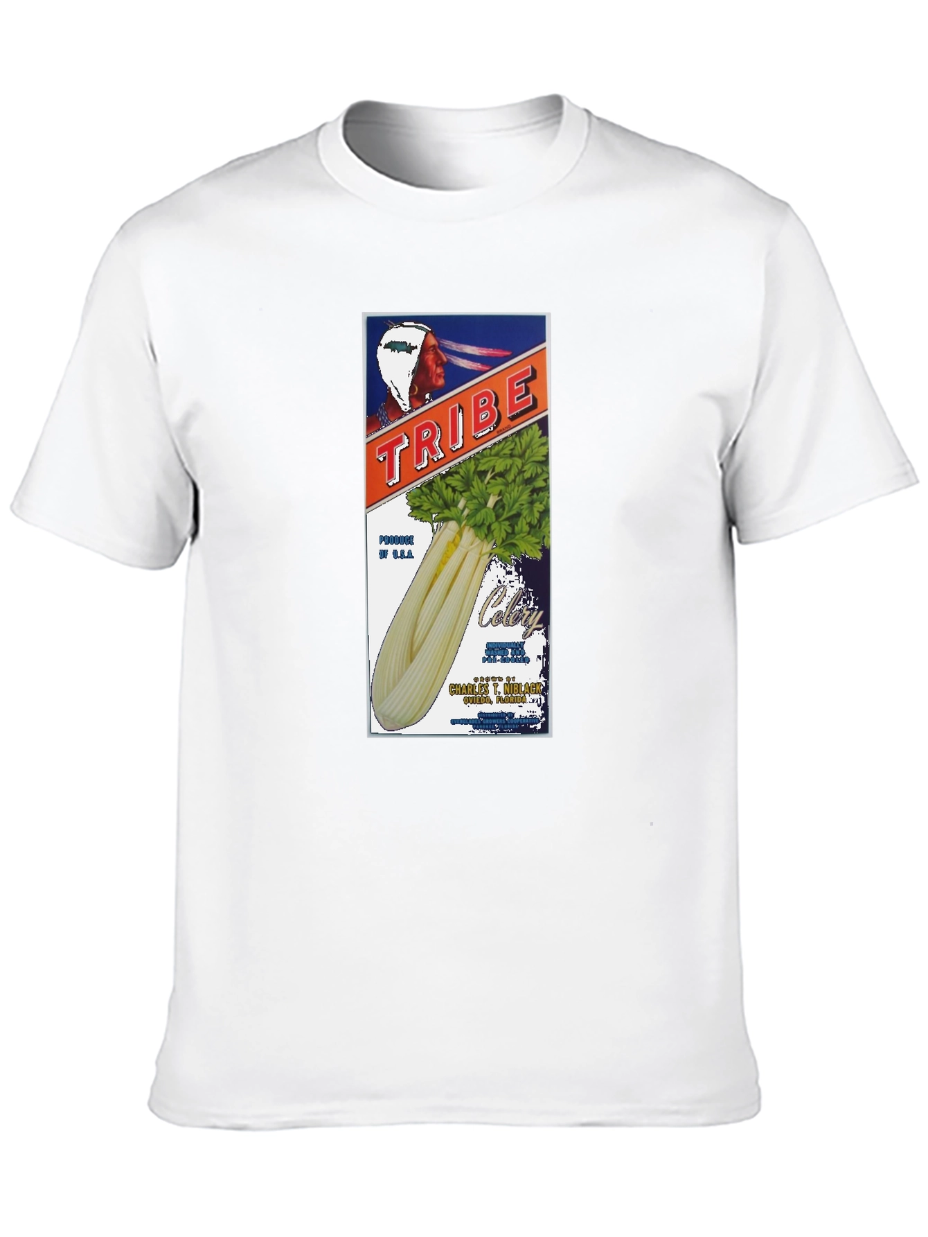 Tribe Celery Graphic T-Shirt - 10