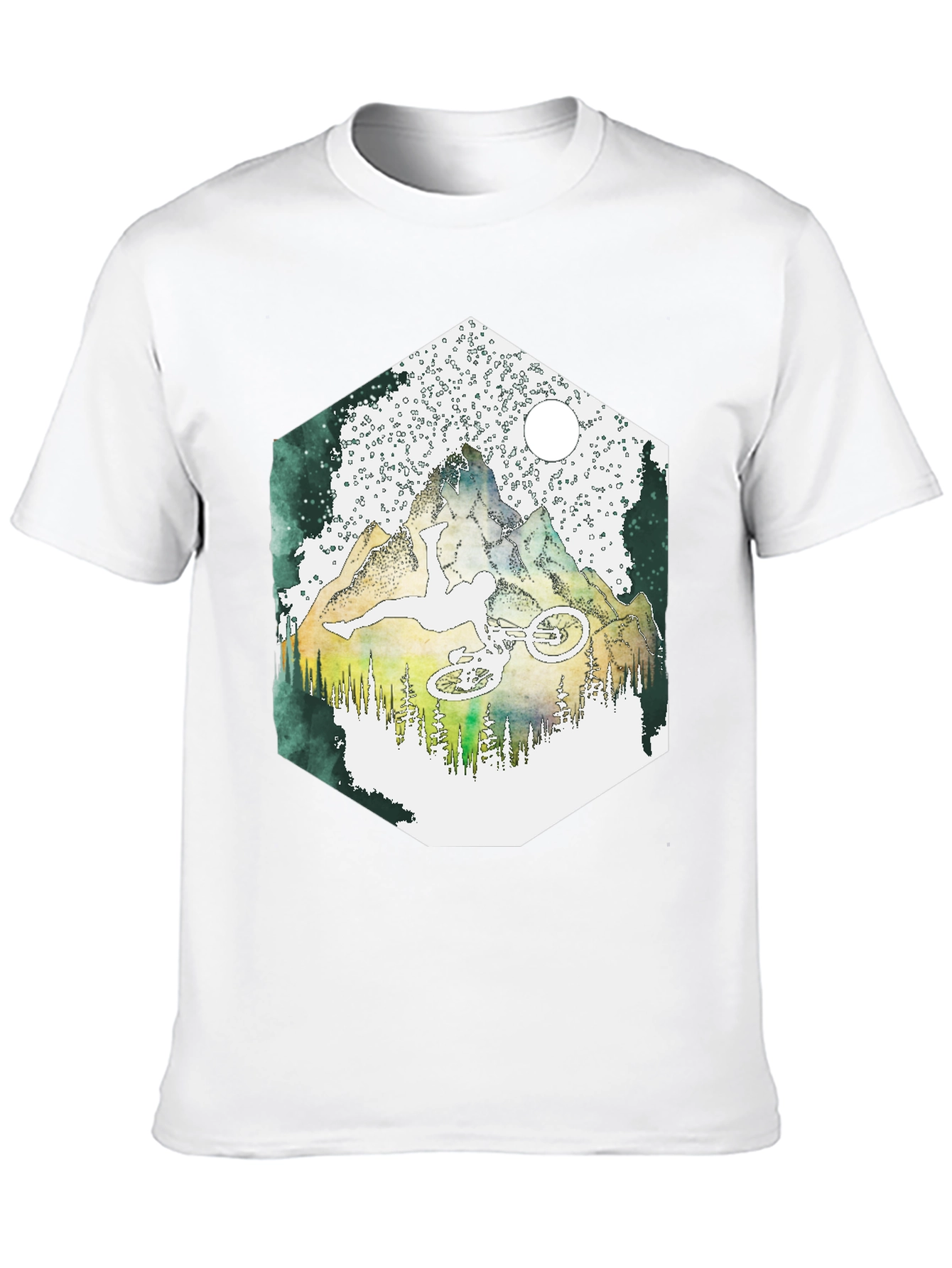 Black Mountain Biker Graphic Tee - Adventure Ready! view 10