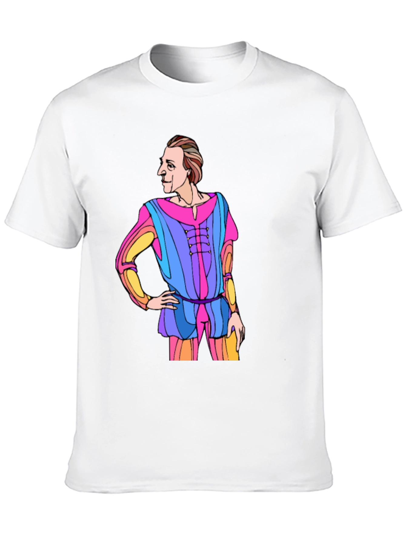 Black Renaissance Man Black Graphic Tee view 10