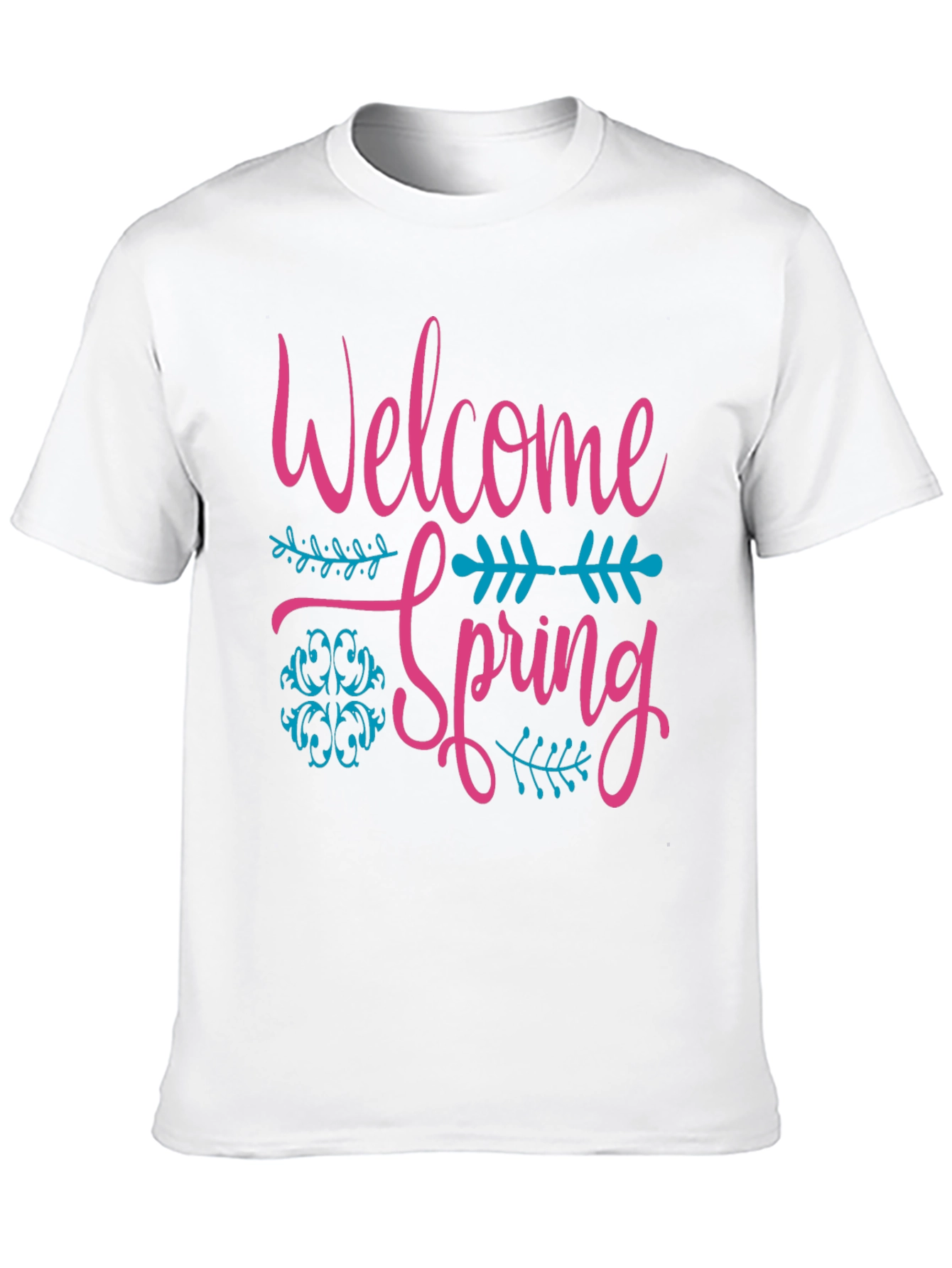 Black Welcome Spring Graphic Tee view 10