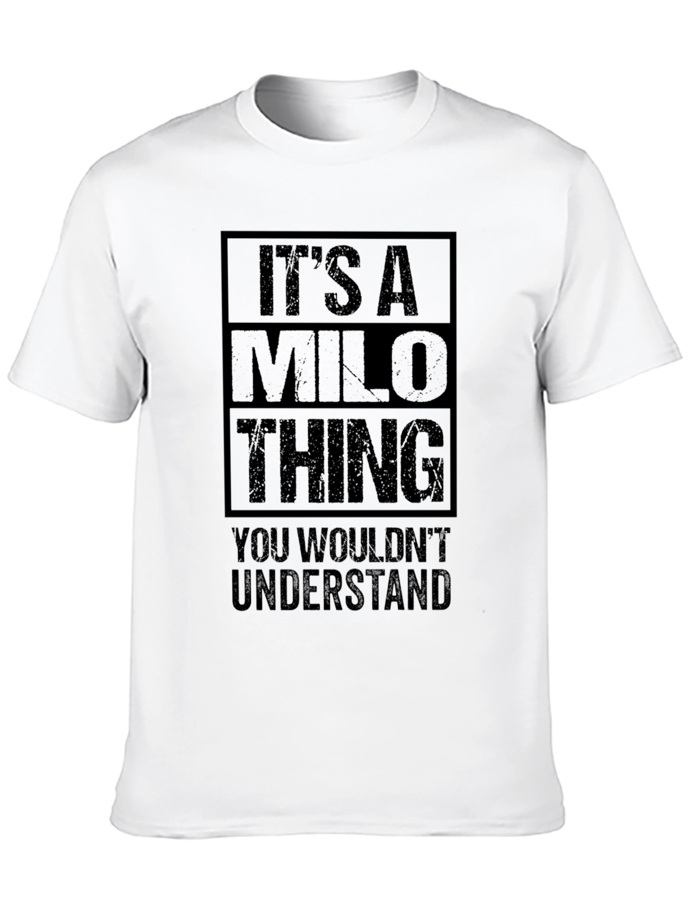 Black It's A Milo Thing - Graphic T-Shirt view 10