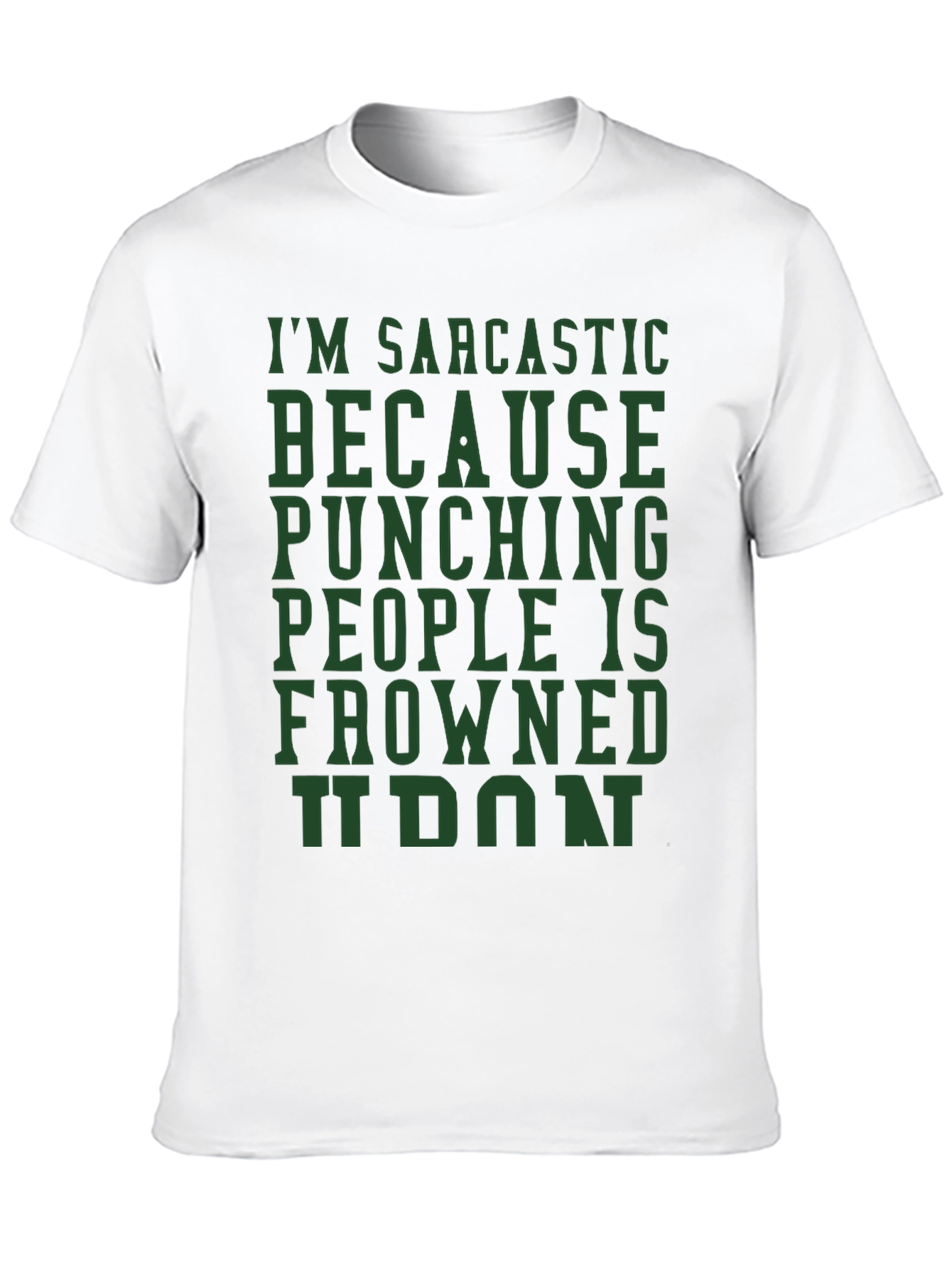 Black Sarcastic Humor T-Shirt view 10