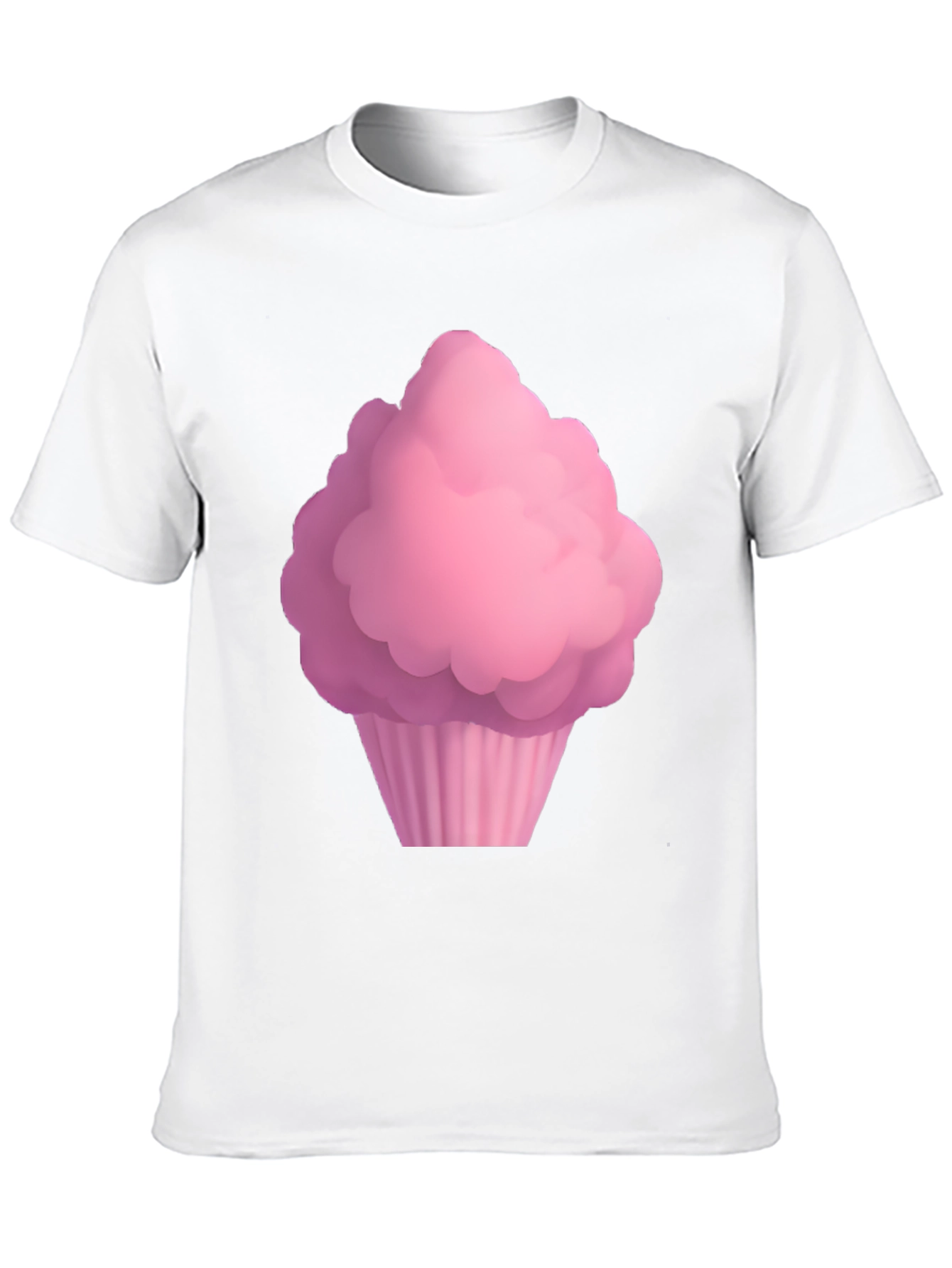 Black Cupcake Graphic Black T-Shirt view 10