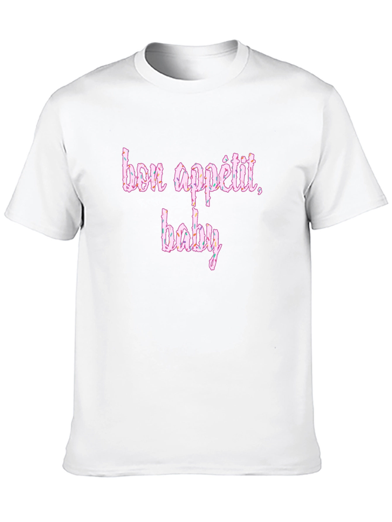 Black Bon Appétit Baby Black T-Shirt view 10