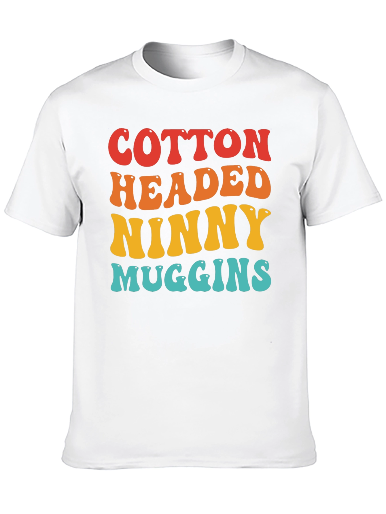 Black Cotton Headed Ninny Muggins Graphic Tee view 10
