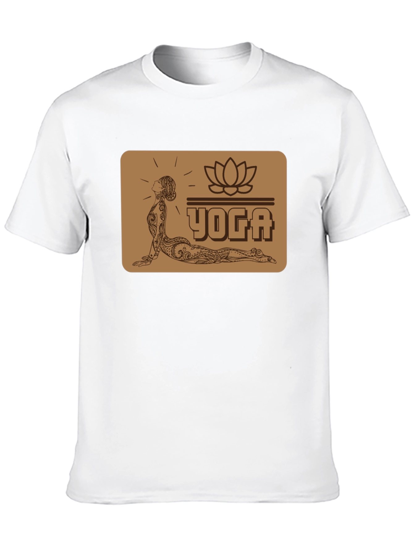 Black Yoga Graphic T-Shirt view 10