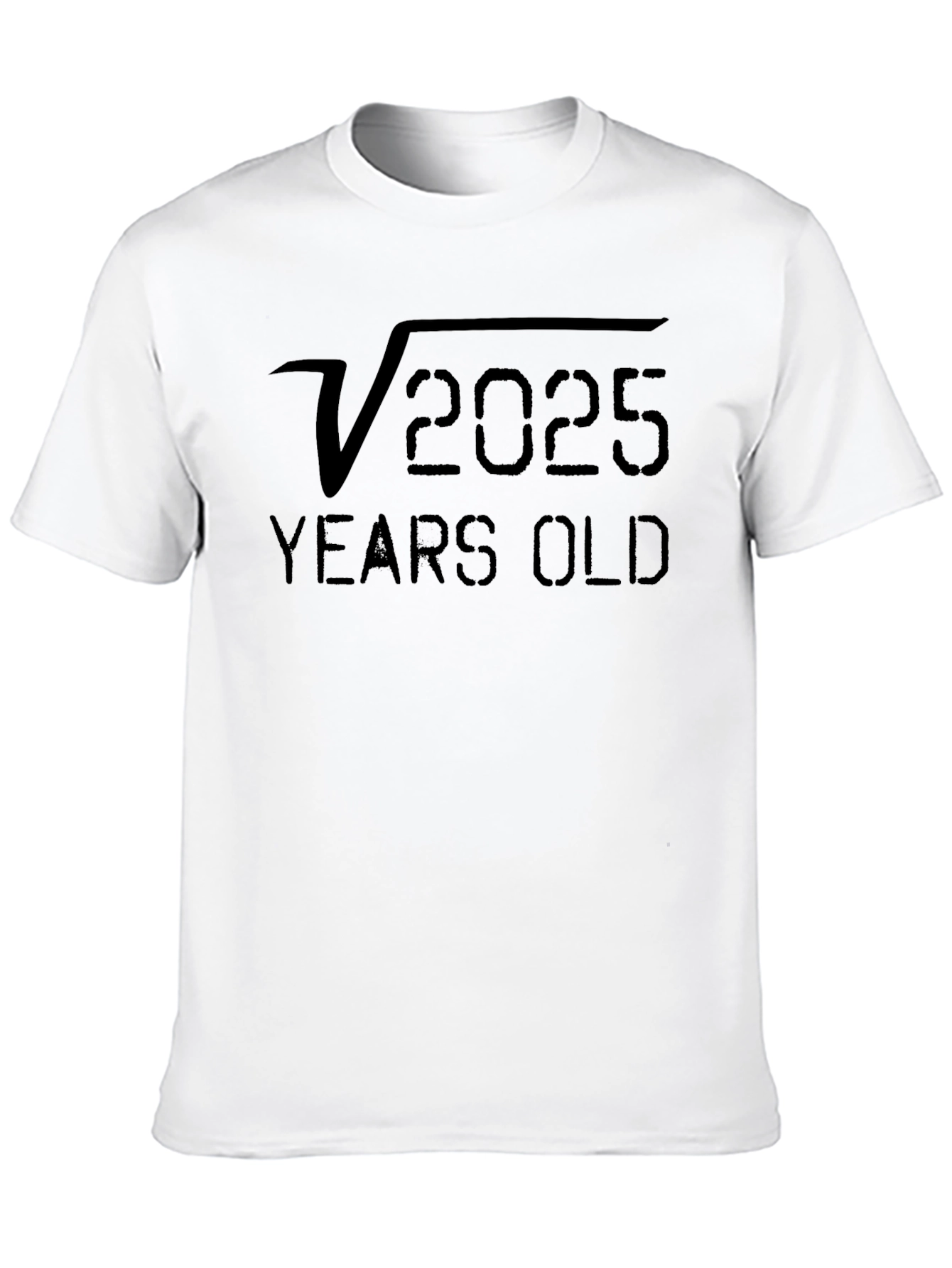 Black Funny 45 Years Old Math T-Shirt view 10
