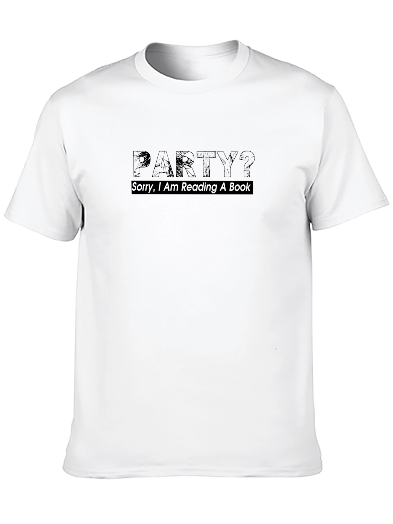 Black Sorry, I Am Reading a Book T-Shirt view 10