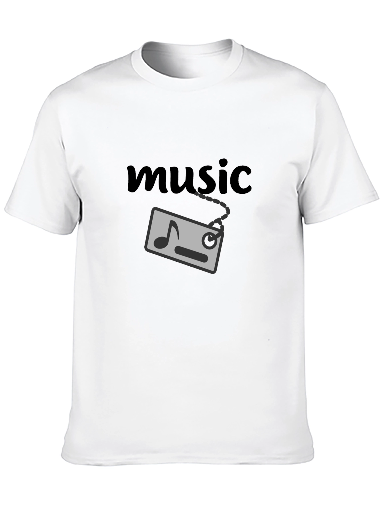 Black Music T-Shirt - Cool Graphic Tee view 10