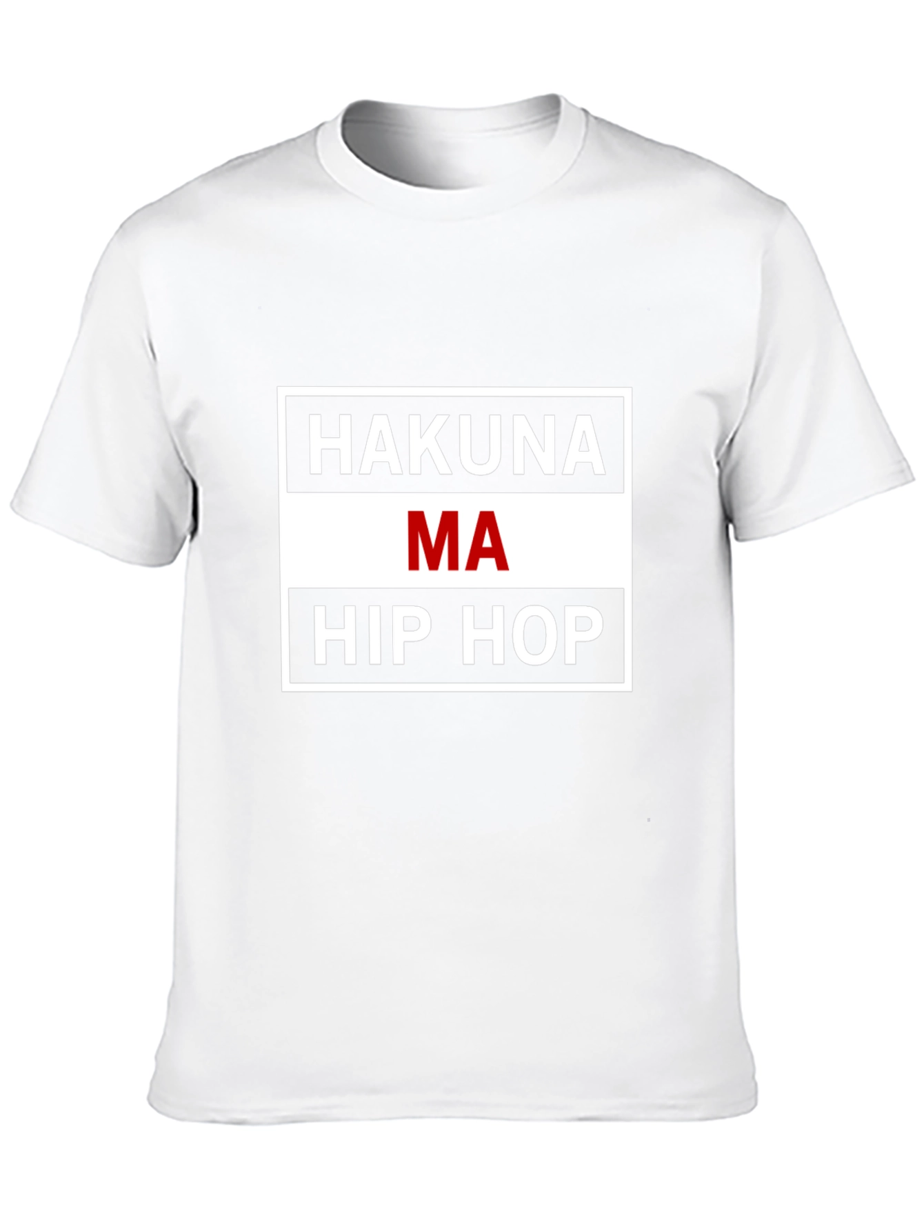 Hakuna Ma Hip Hop Black T-Shirt - 10