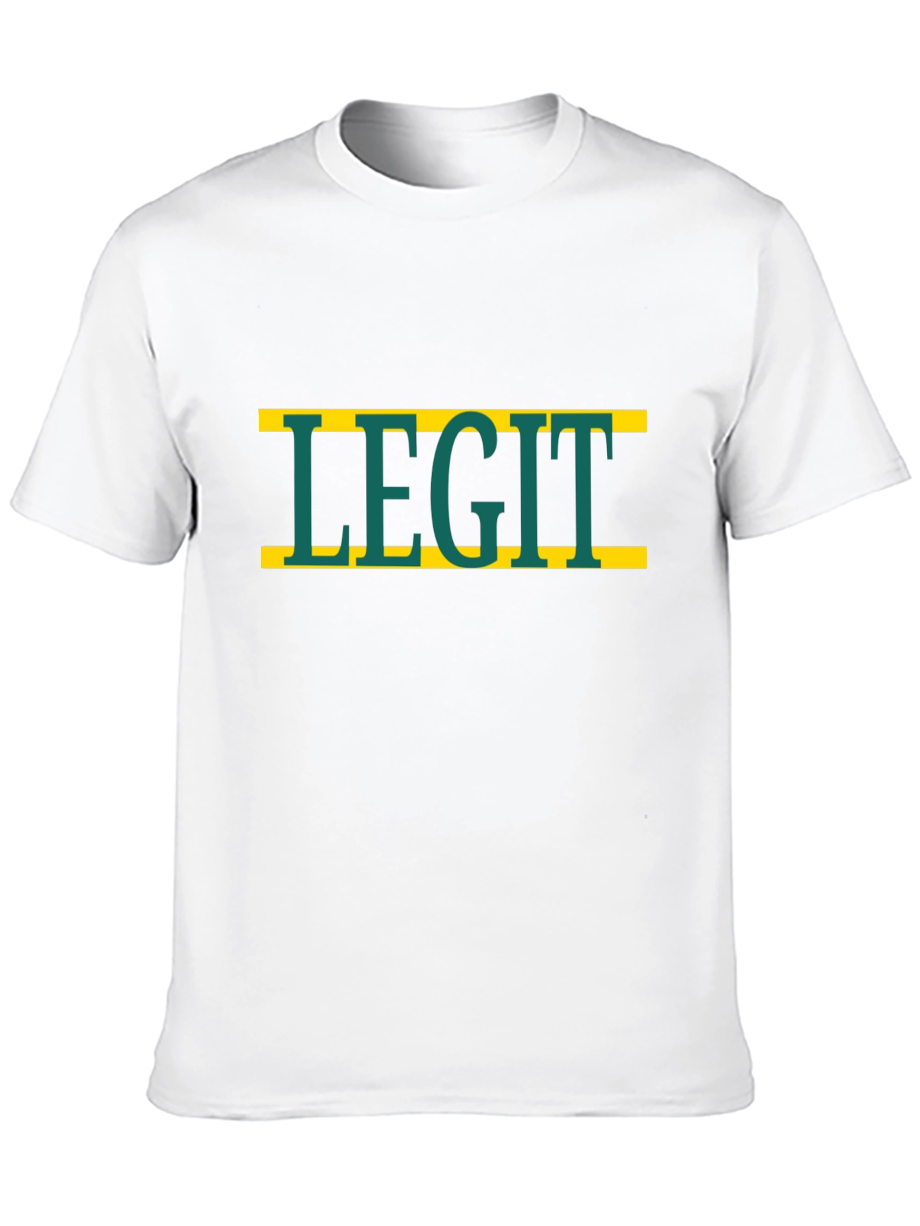 Black Legit Graphic Tee - Bold Statement T-Shirt view 10