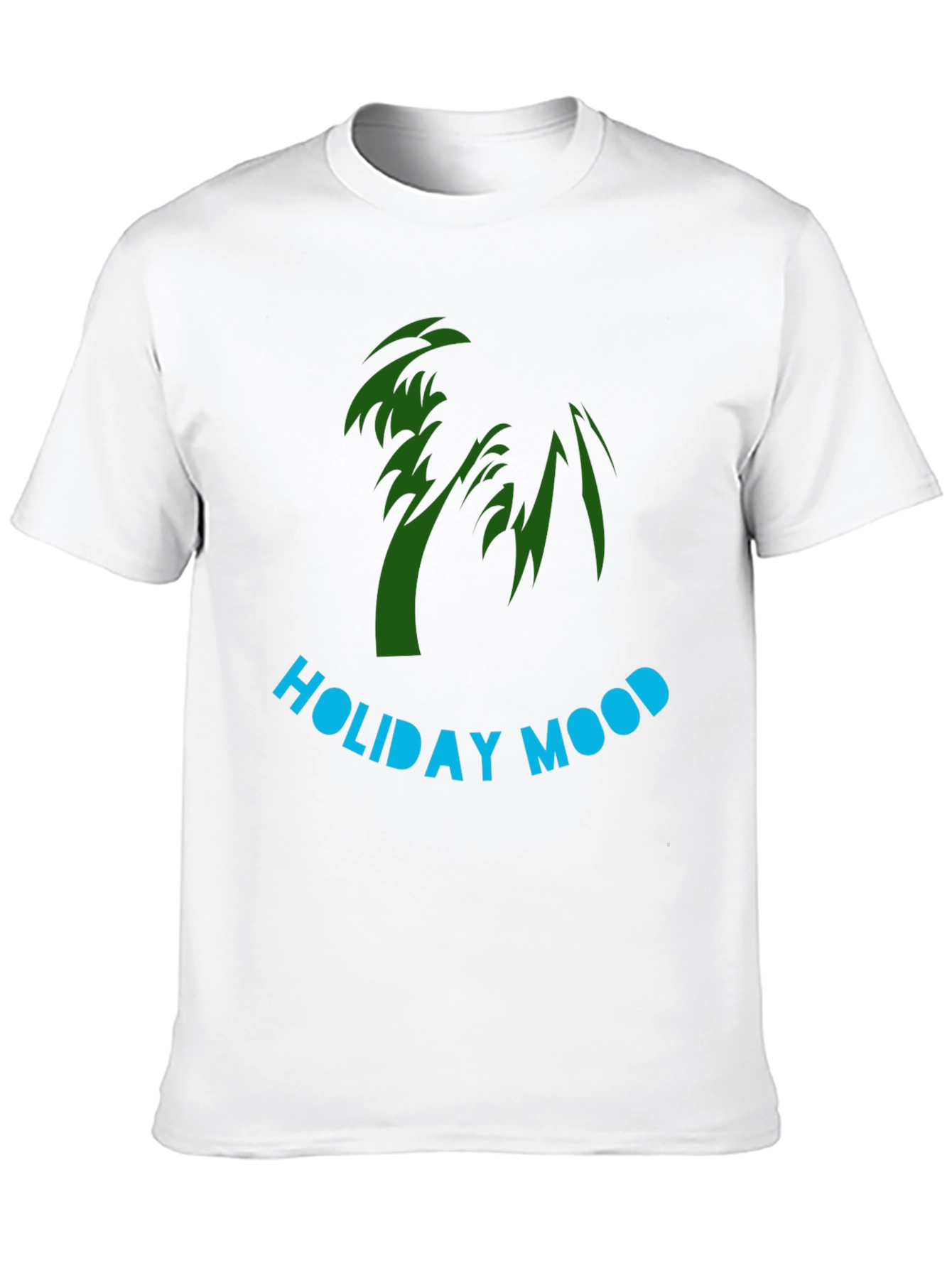 Black Holiday Mood Graphic Tee view 10