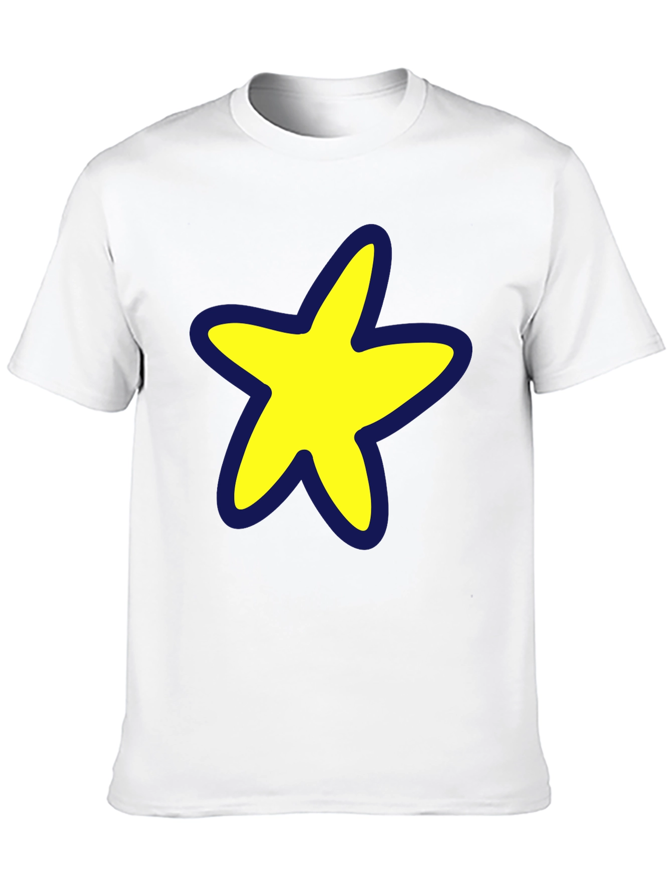 Black Star Graphic Black T-Shirt - Casual Style view 10