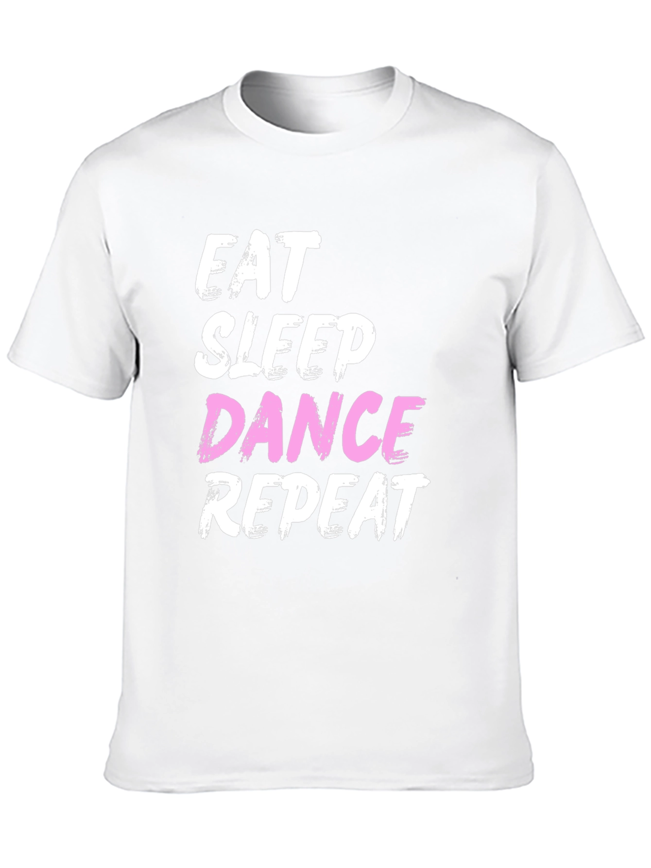 Black Eat Sleep Dance Repeat Graphic Tee view 10