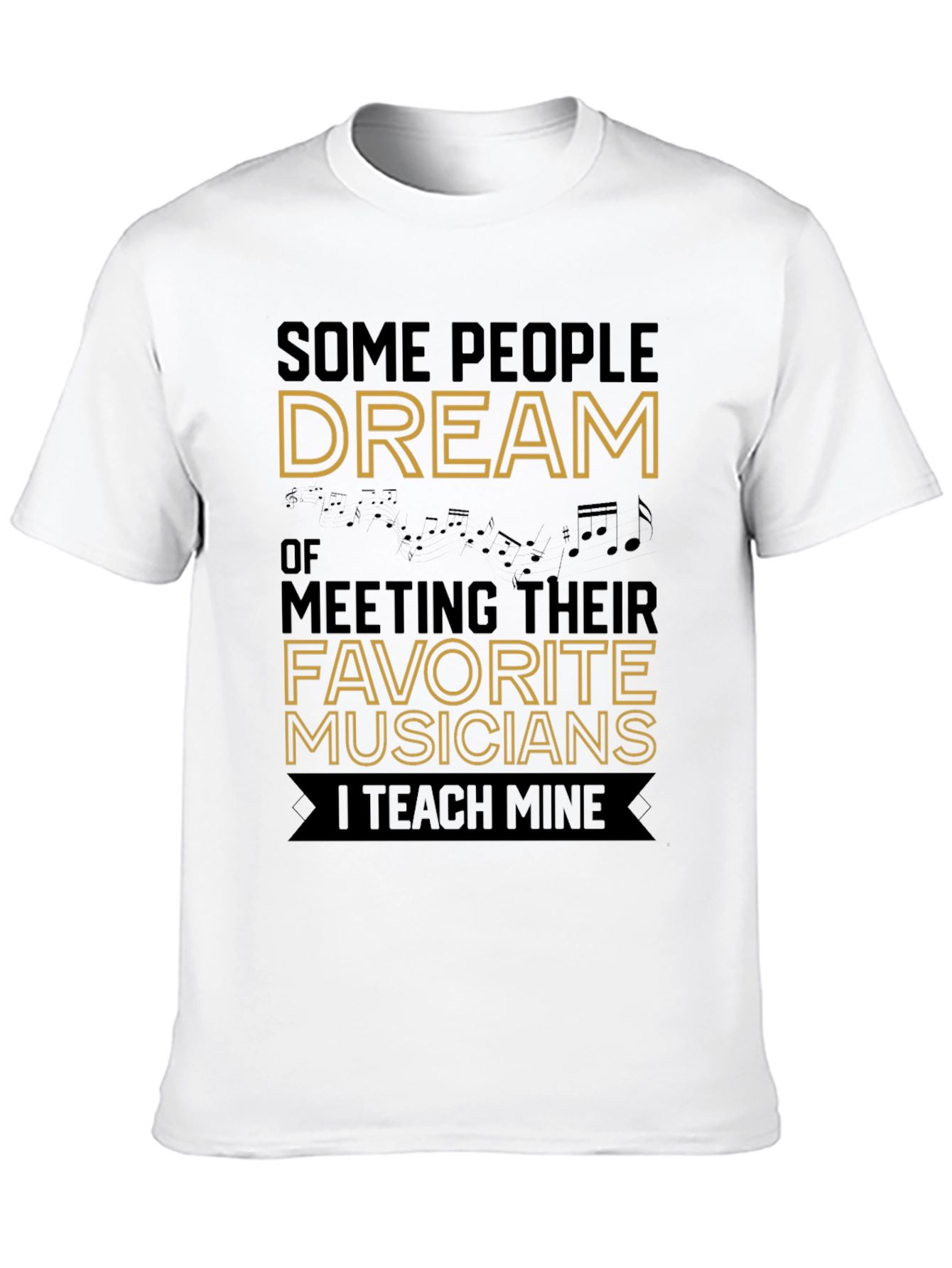 Black Musician Teacher T-Shirt - Teach Mine Tee view 10