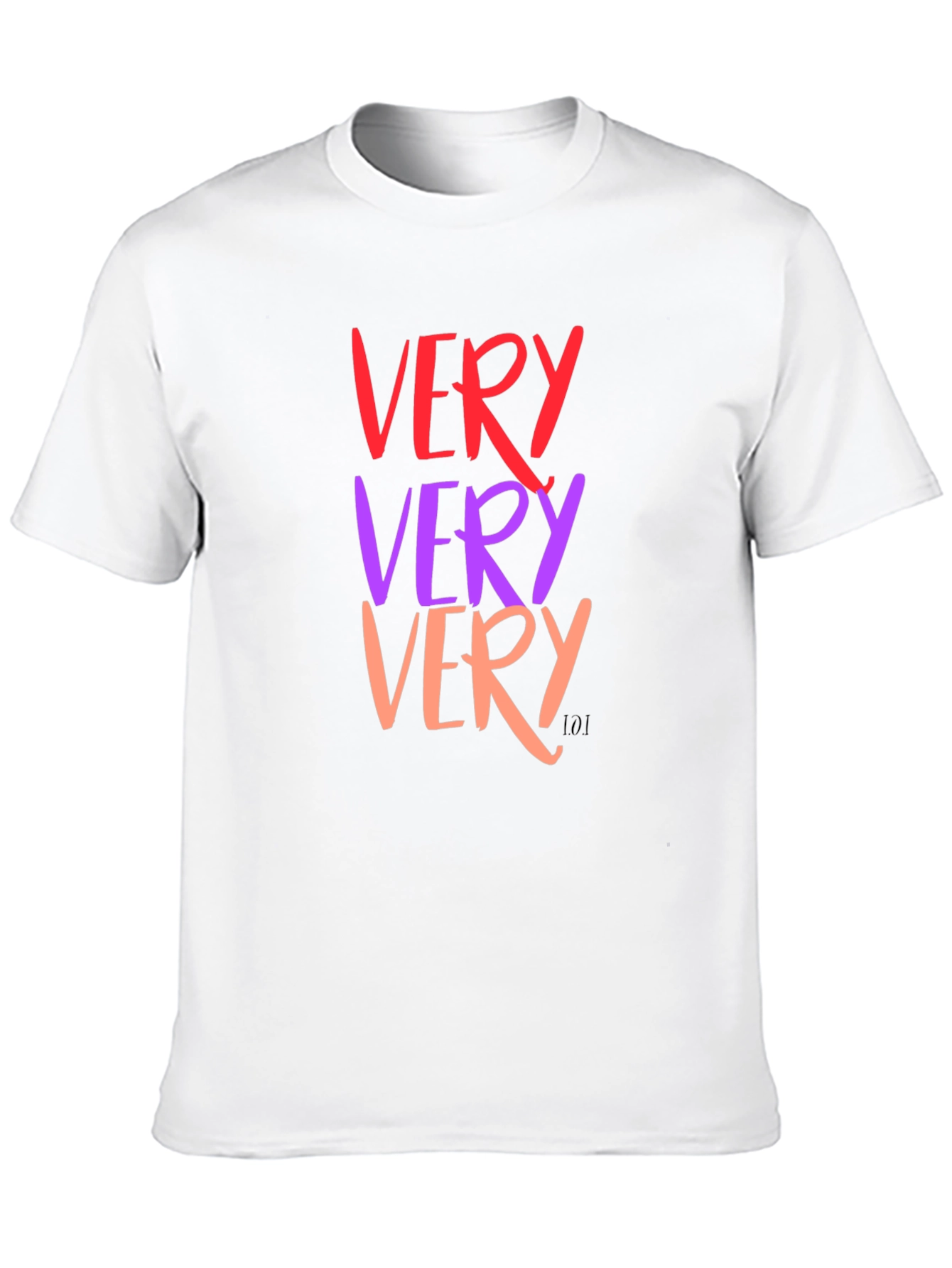 Black Very Graphic T-Shirt - Crew Neck, Short Sleeve, Bold Colors view 10