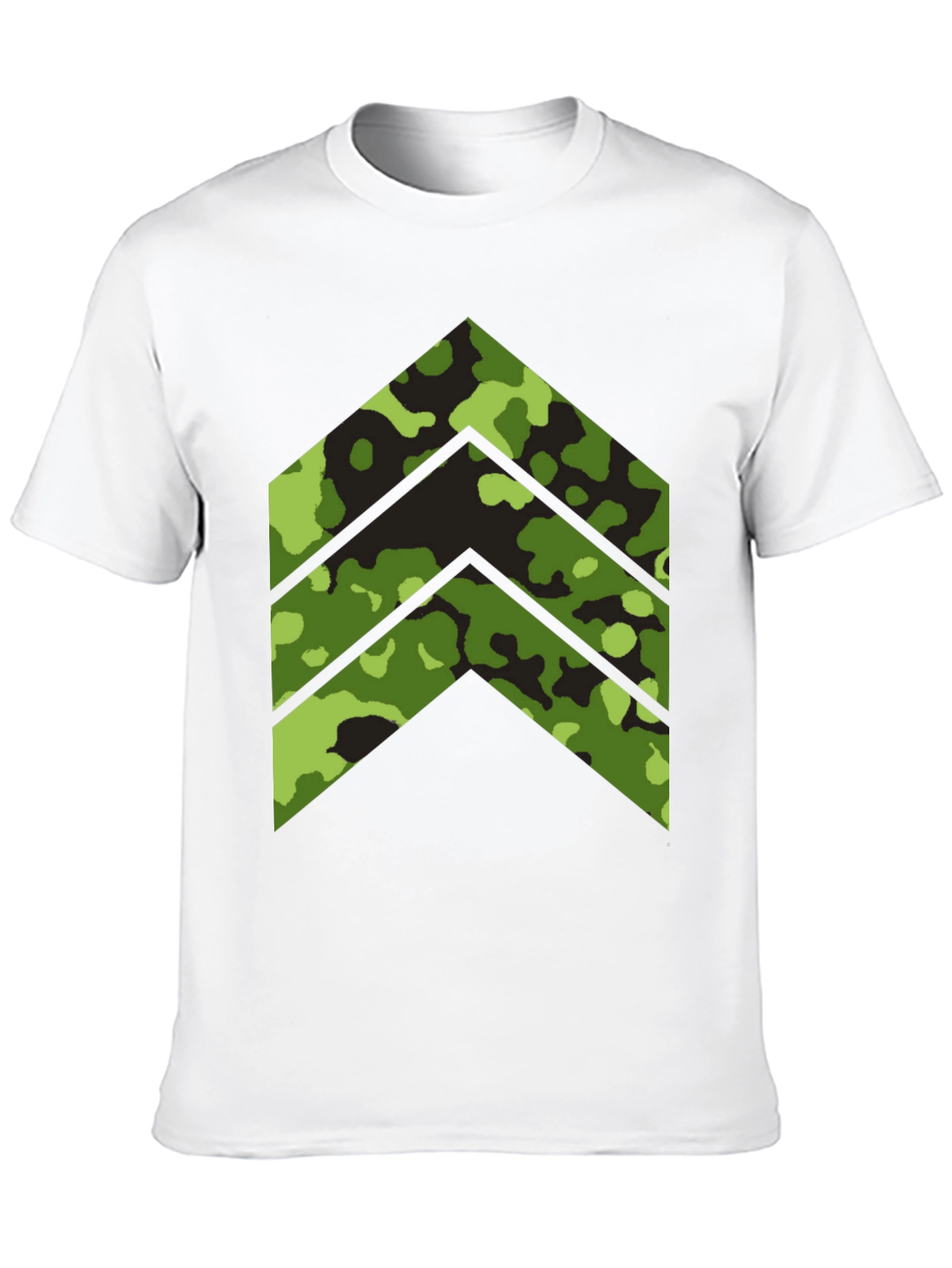 Black Camo Arrow Graphic Tee - Stylish Menswear view 10