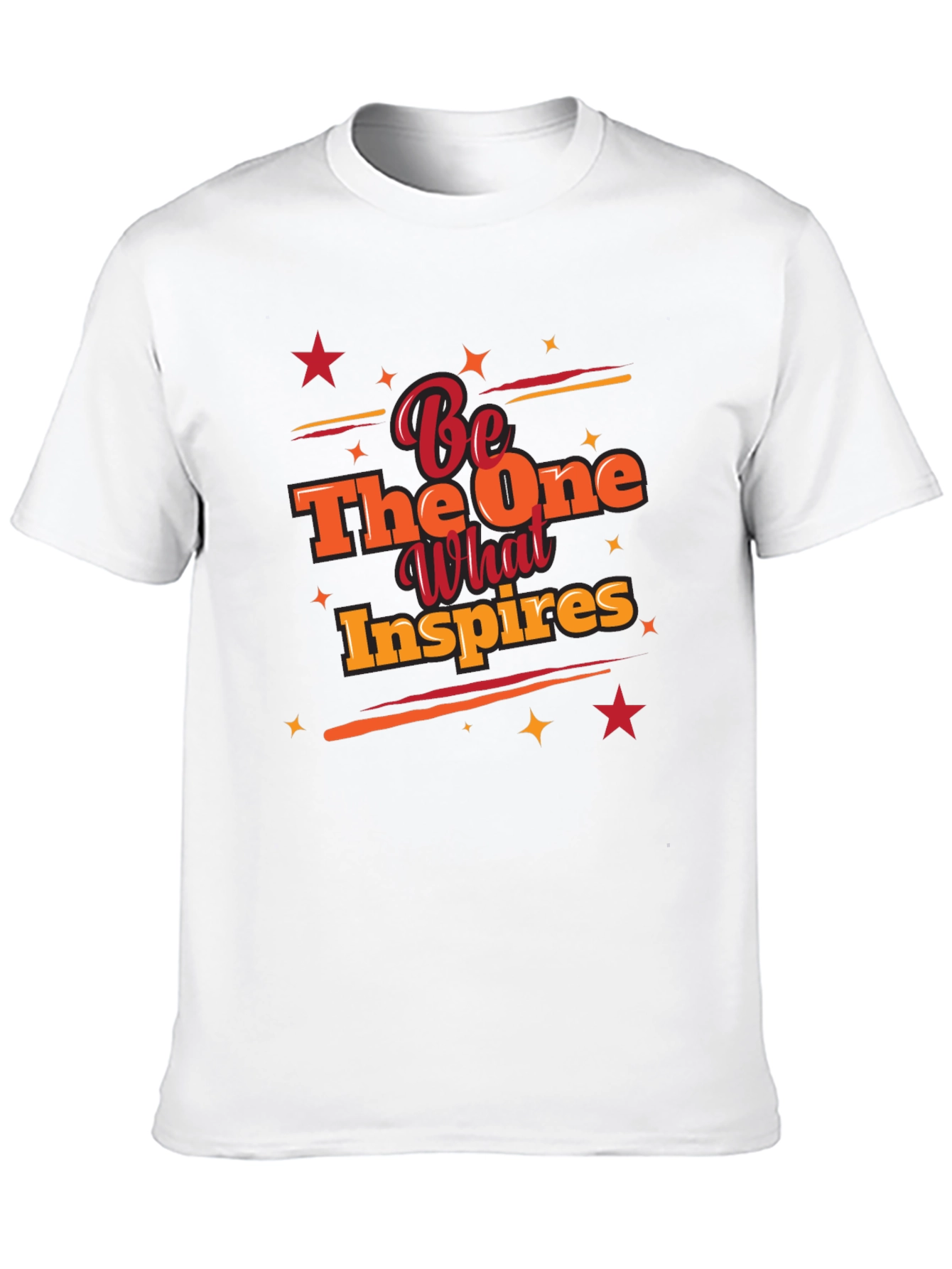 Black Inspirational Graphic Tee - Be The One What Inspires view 10