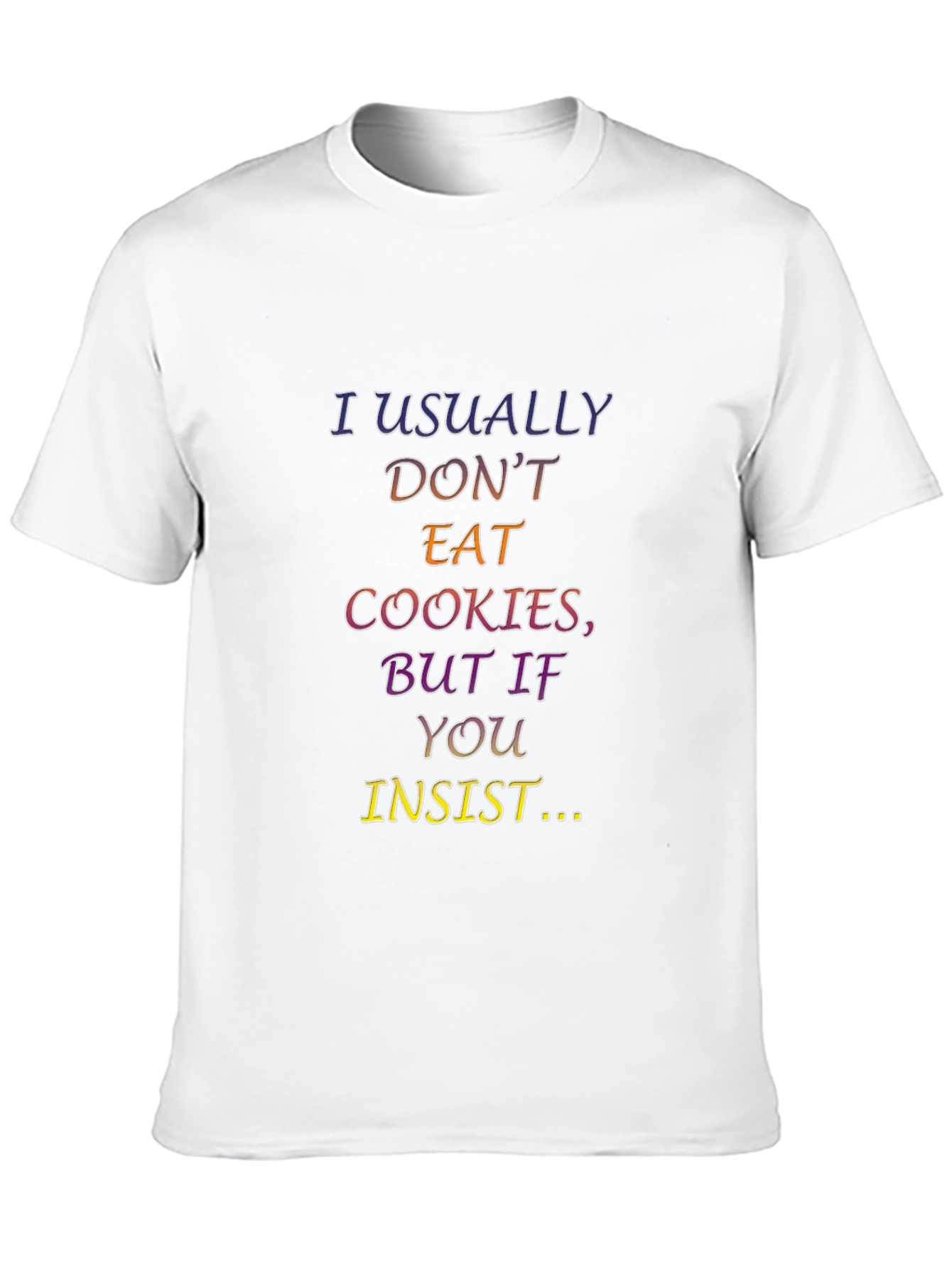 Black Cookie Lover's Novelty T-Shirt view 10
