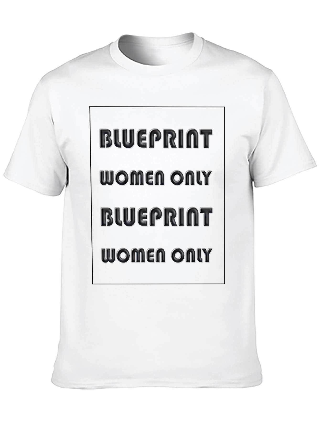 Black Blueprint Women Only Graphic Tee view 10