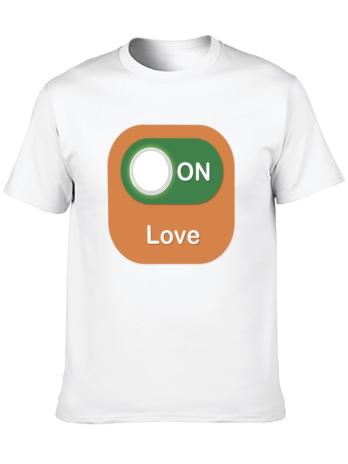 Black Love On Toggle Black T-Shirt view 10