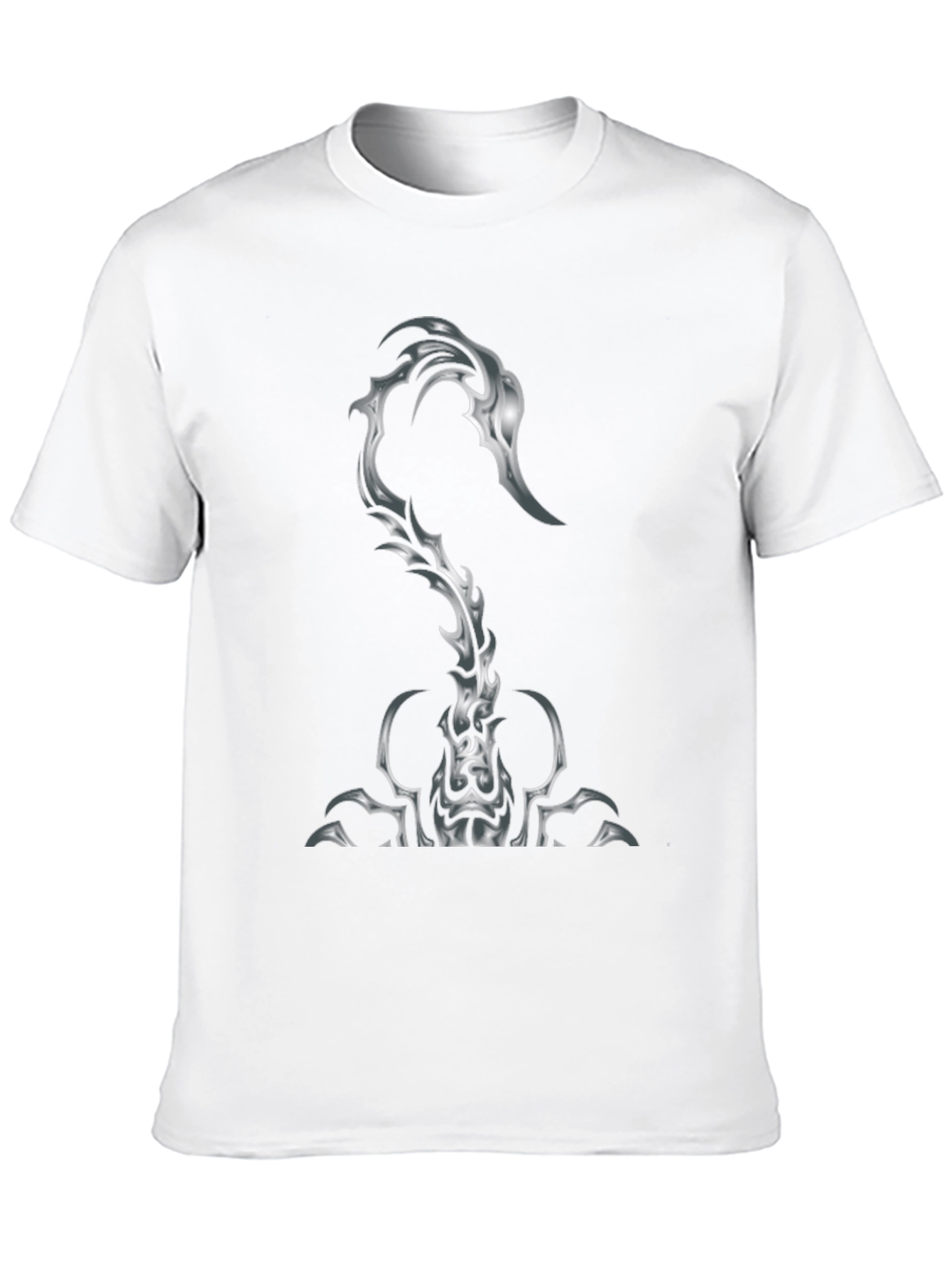 Black Scorpion Graphic Print Black T-Shirt view 10
