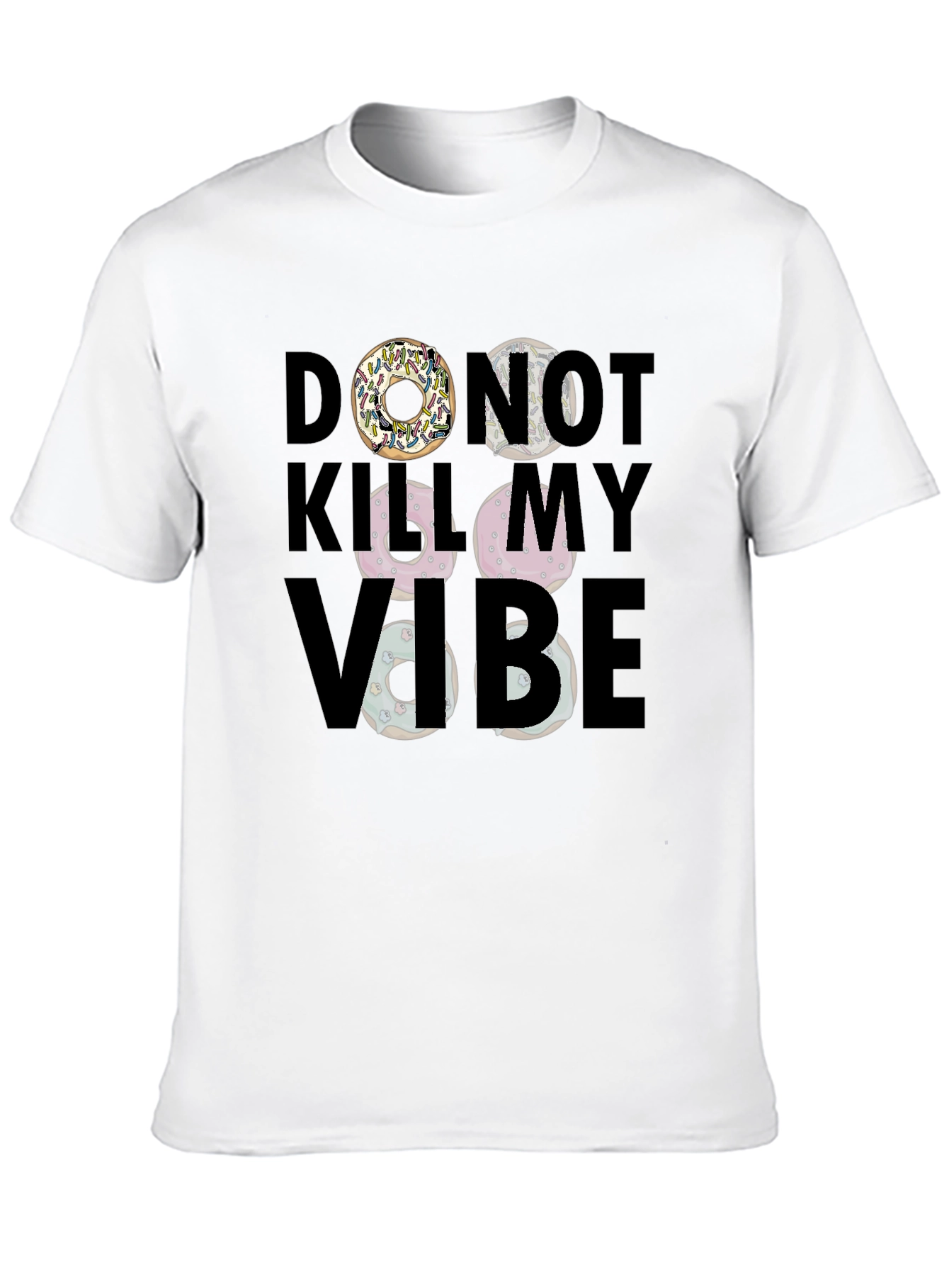 Donut Kill My Vibe Graphic T-Shirt - 10