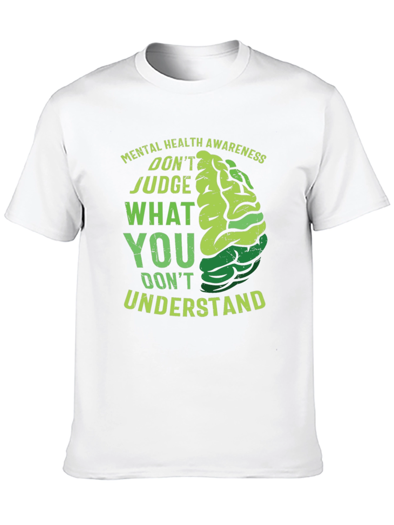 Mental Health Awareness Graphic T-Shirt - 10