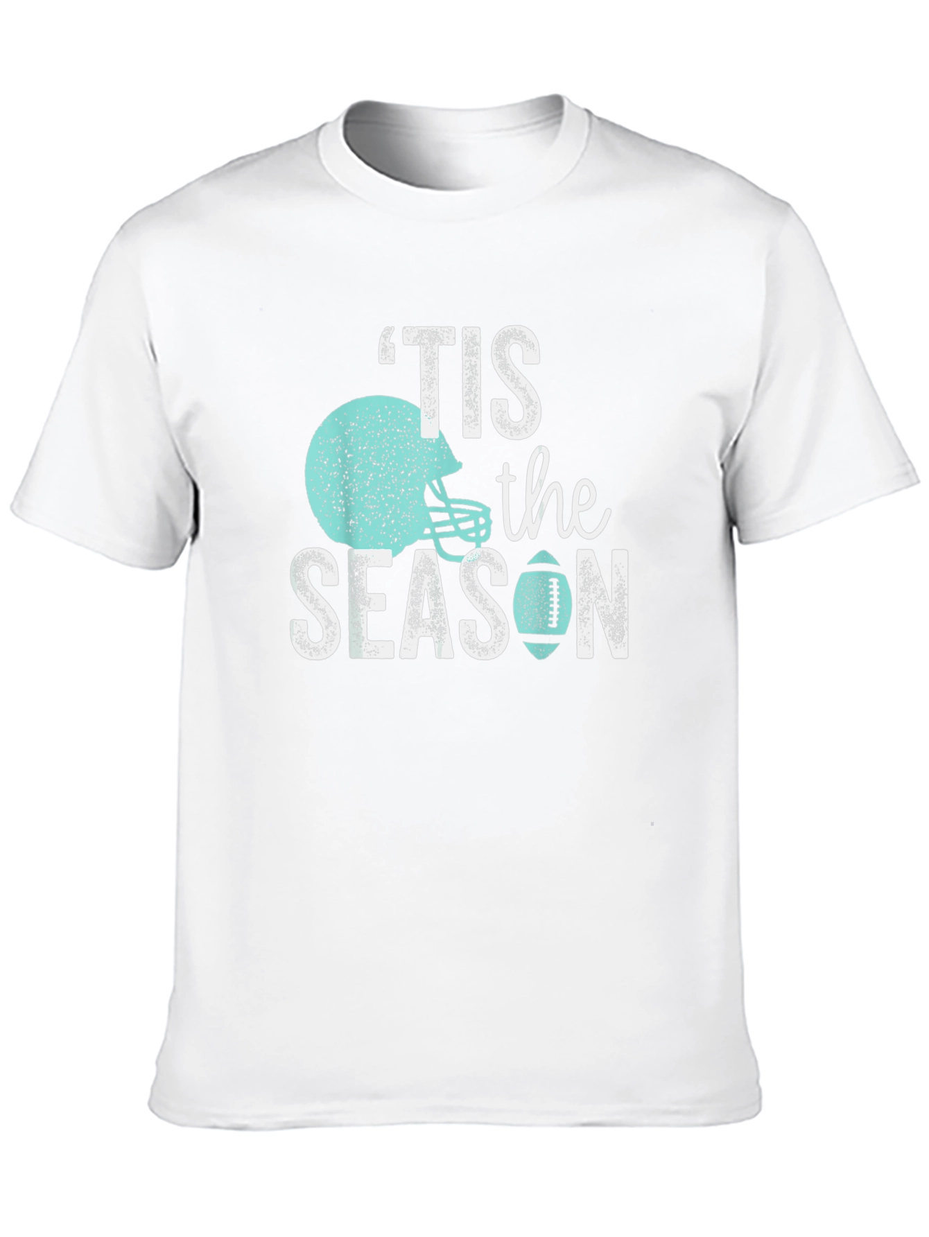 Black 'Tis The Season Football T-Shirt view 10