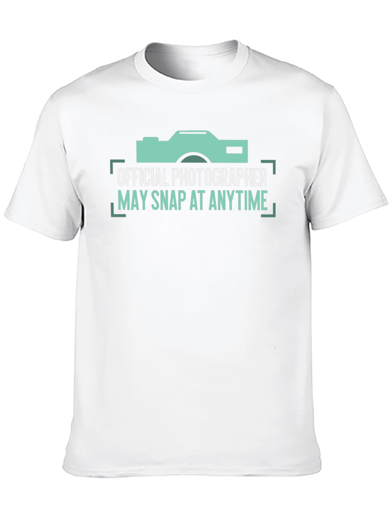 Black Official Photographer May Snap At Anytime T-Shirt view 10