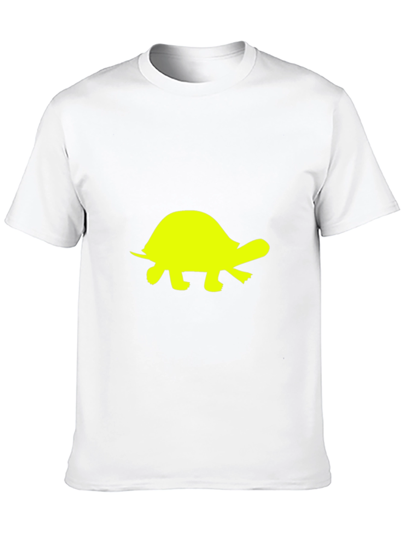 Black Turtle Graphic Tee - Black Cotton T-Shirt view 10