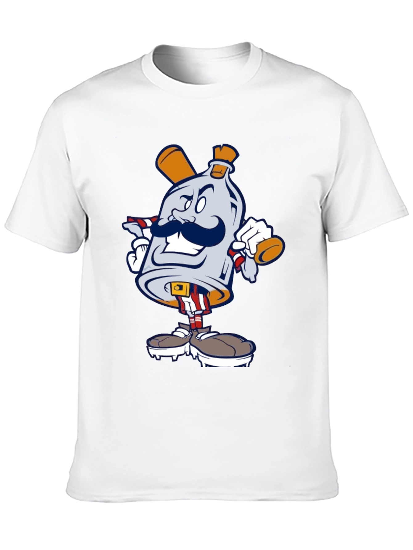 Black Cartoon Character T-Shirt view 10