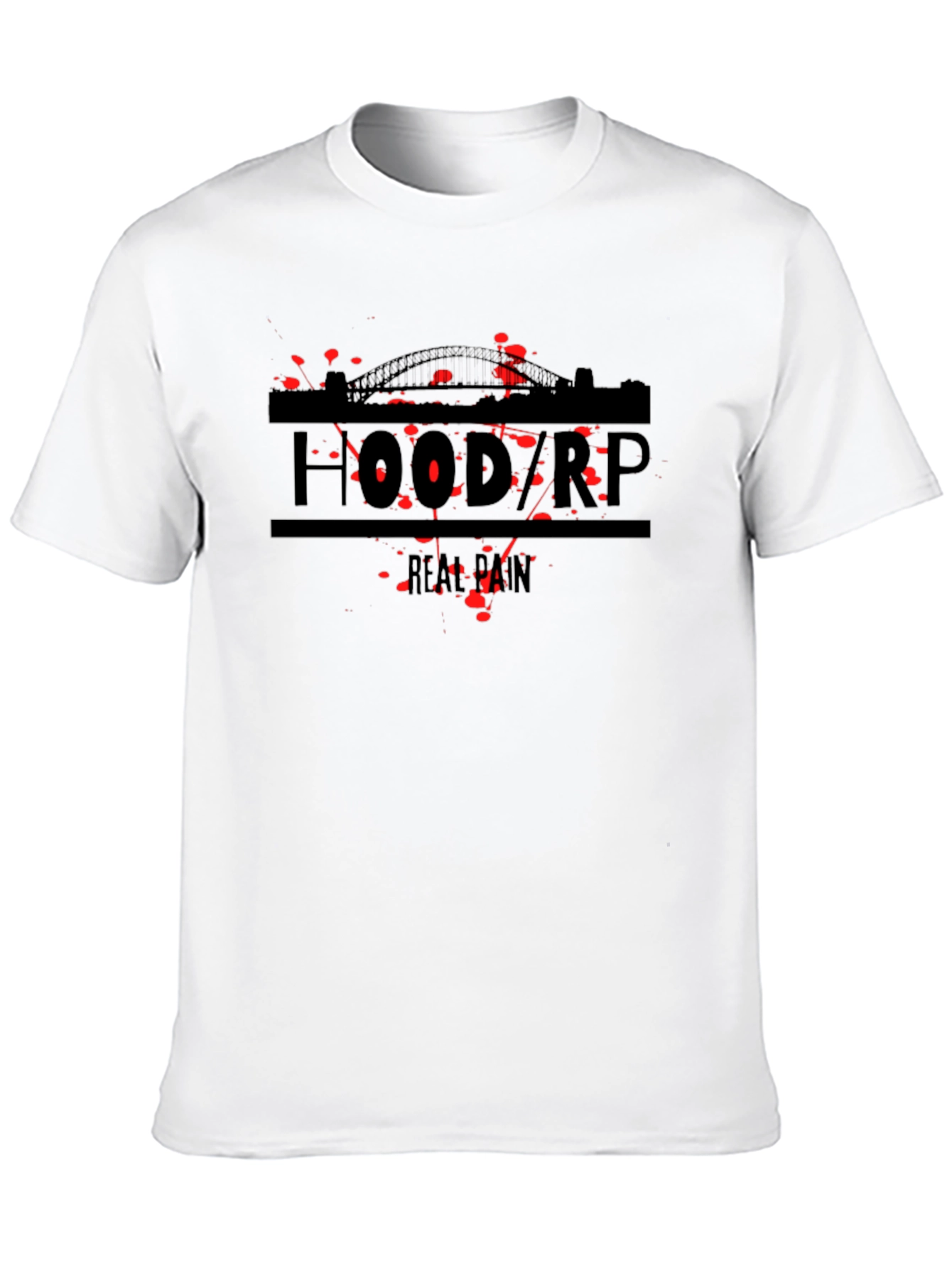 Black Hood RP Real Pain T-Shirt - Black view 10