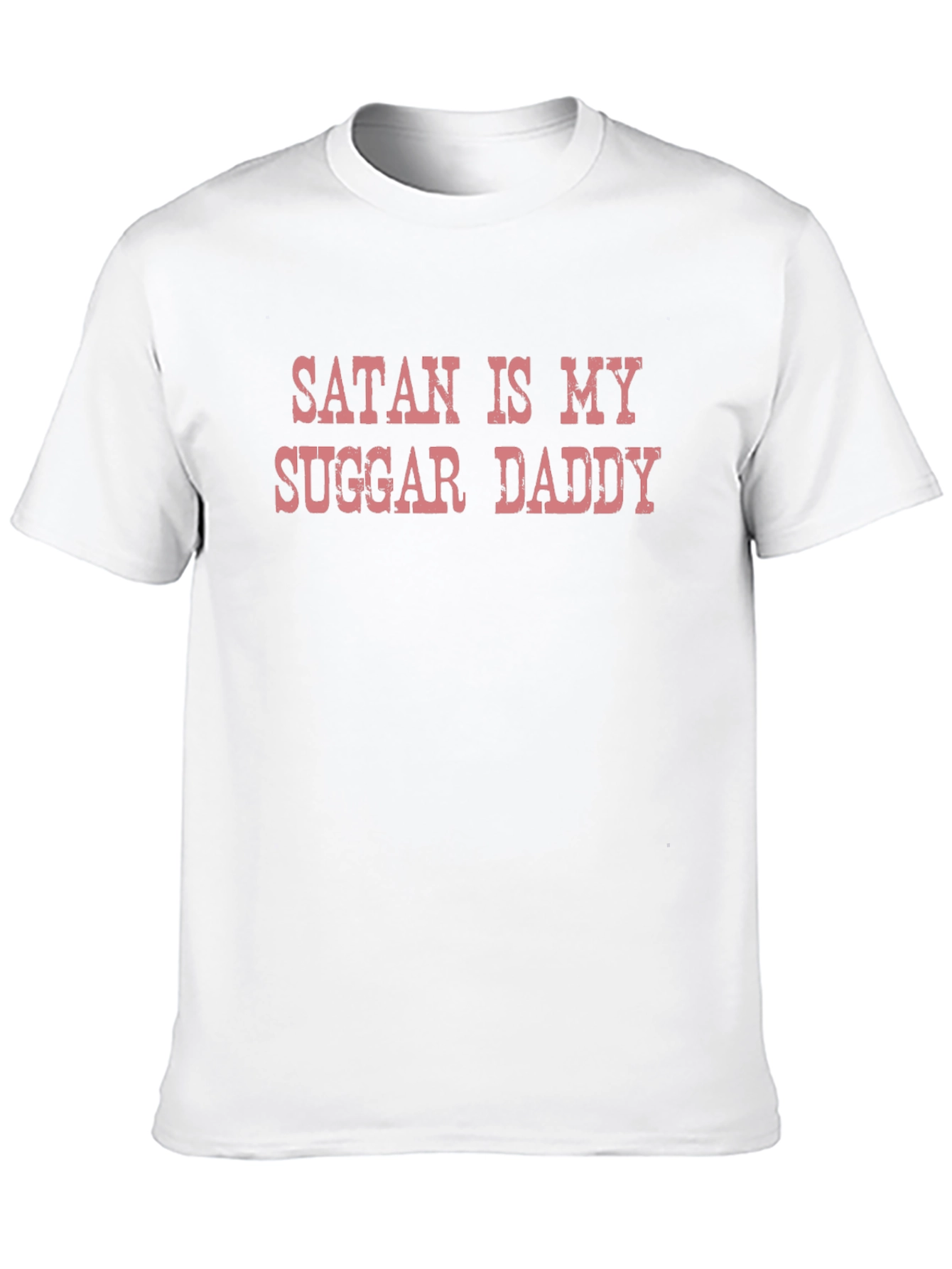 Black Satan is My Suggar Daddy Black Graphic Tee view 10