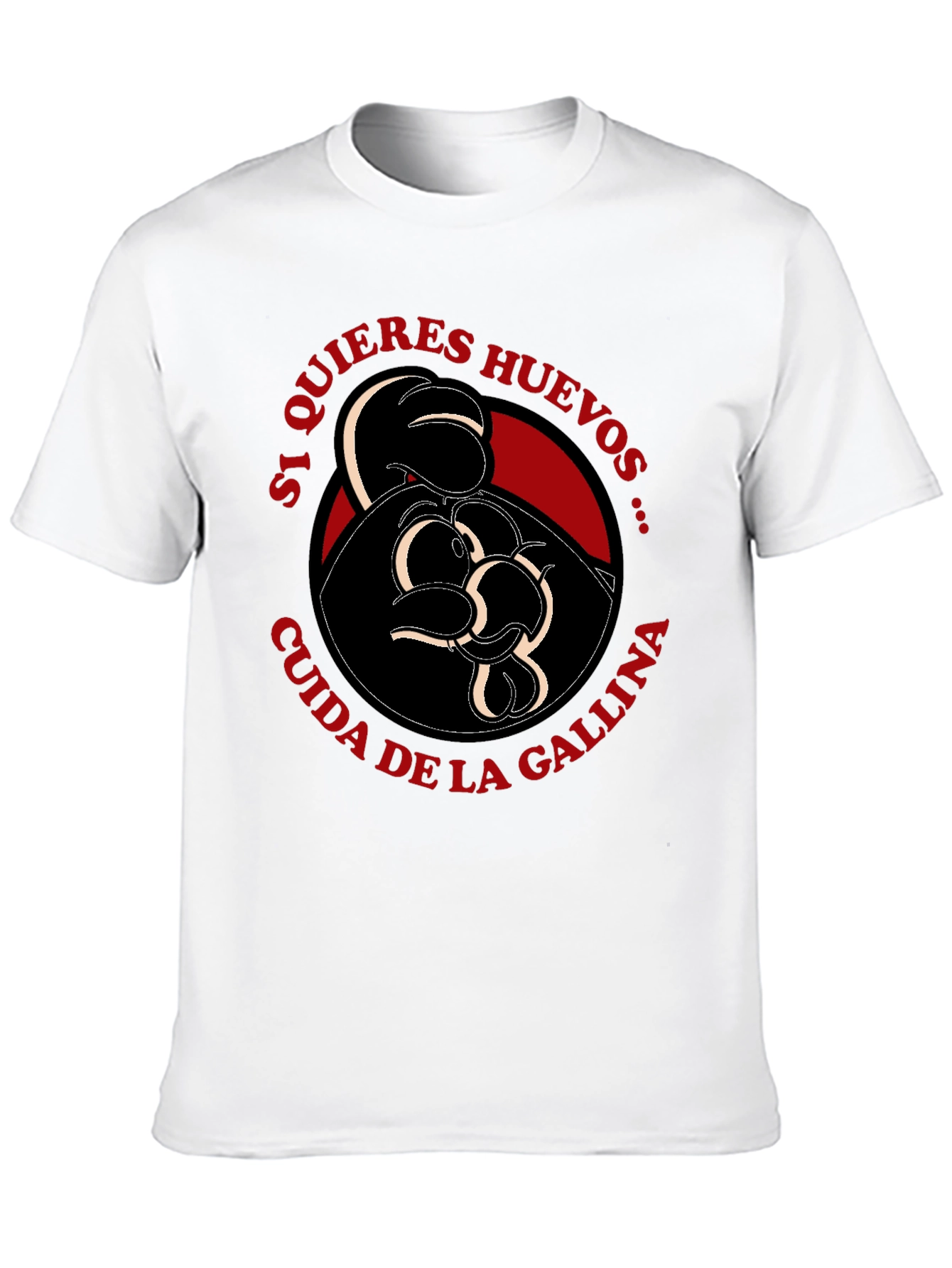 Black Humorous Spanish Saying T-Shirt view 10