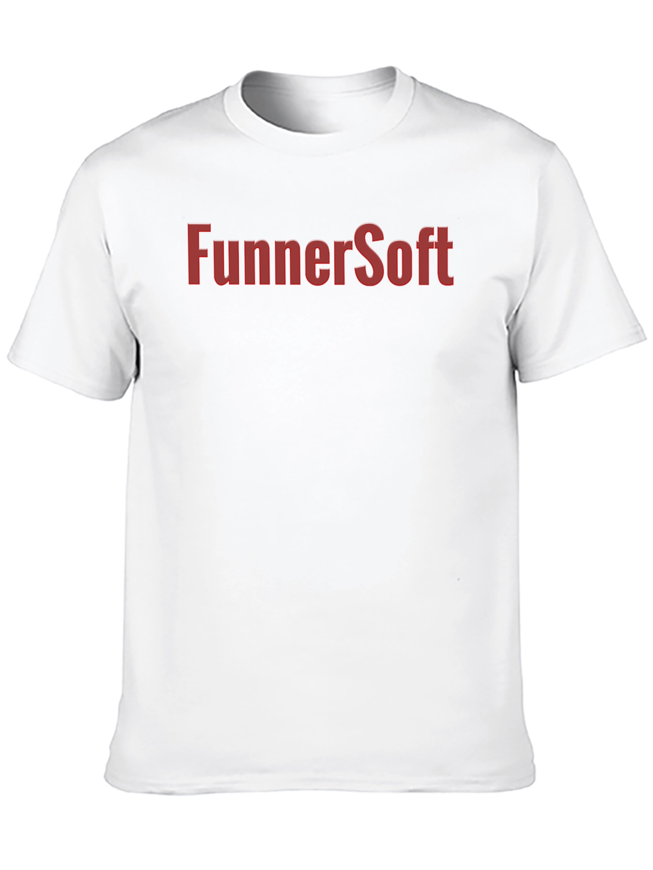 Black FunnerSoft T-Shirt - Comfortable Cotton Blend, Classic Fit view 10