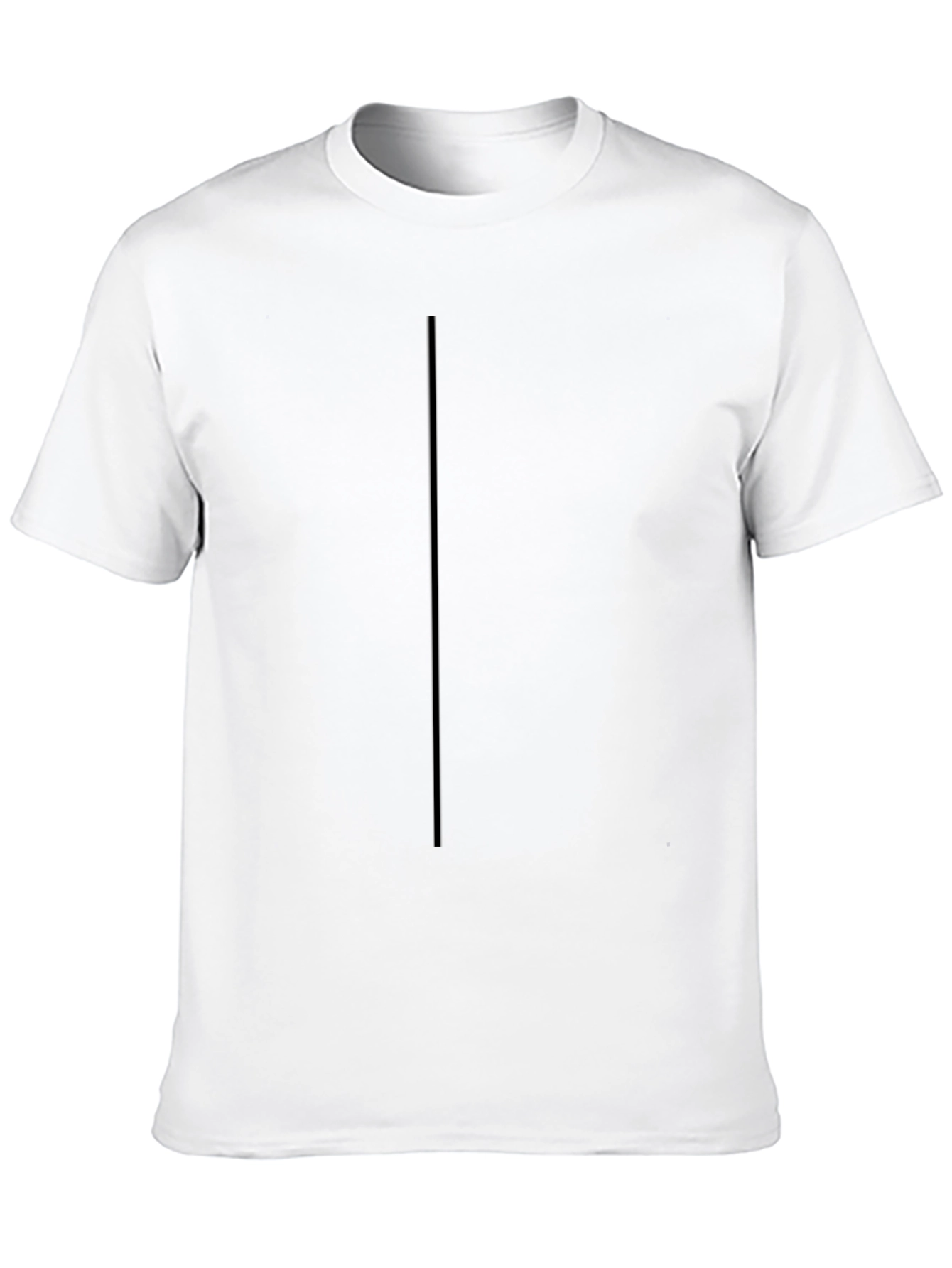 Black Men's Black Casual T-Shirt view 10