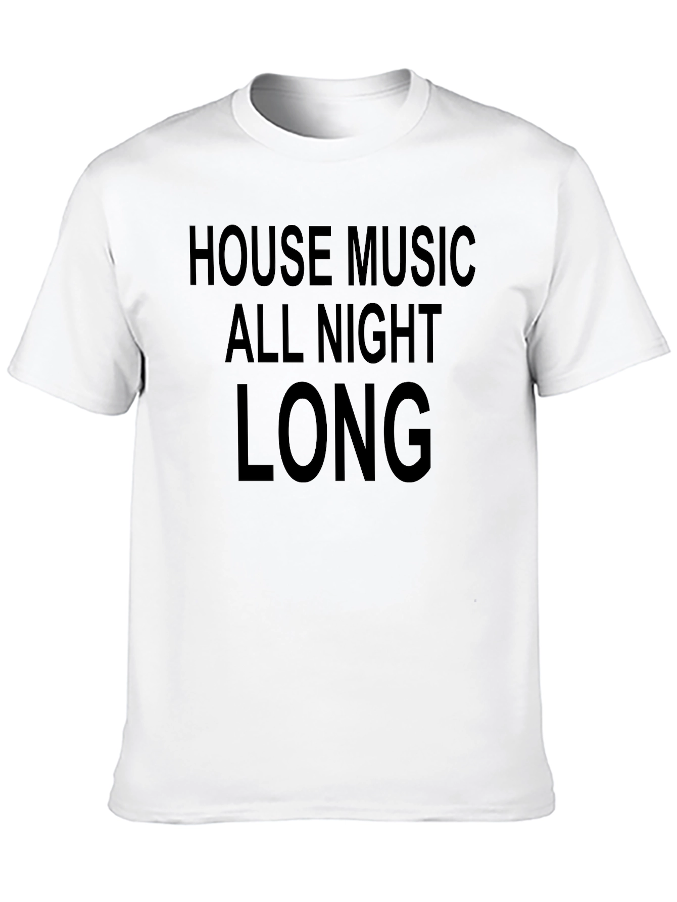 Black House Music All Night Long Graphic Tee view 10