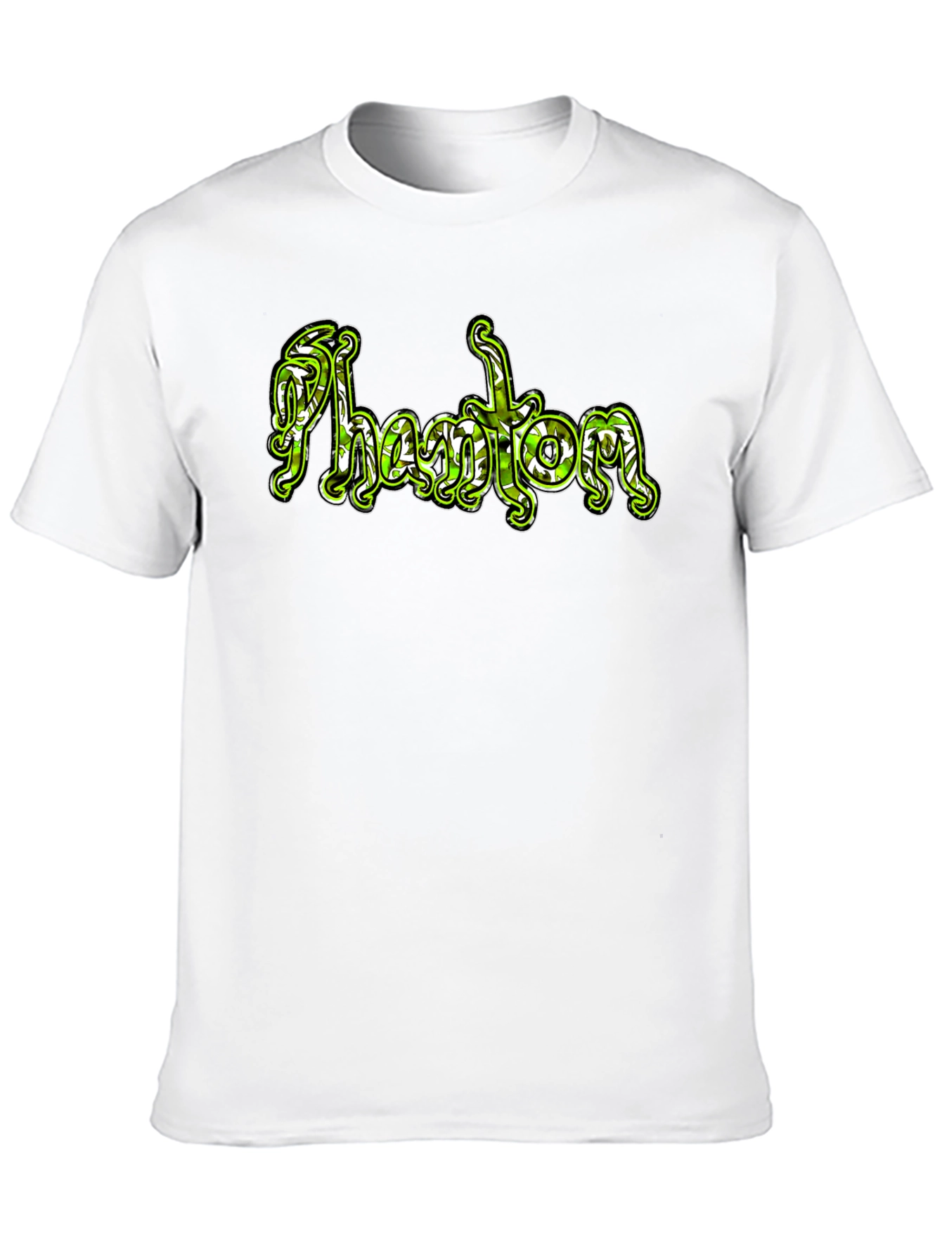 Black Phantom Graphic Black T-Shirt view 10