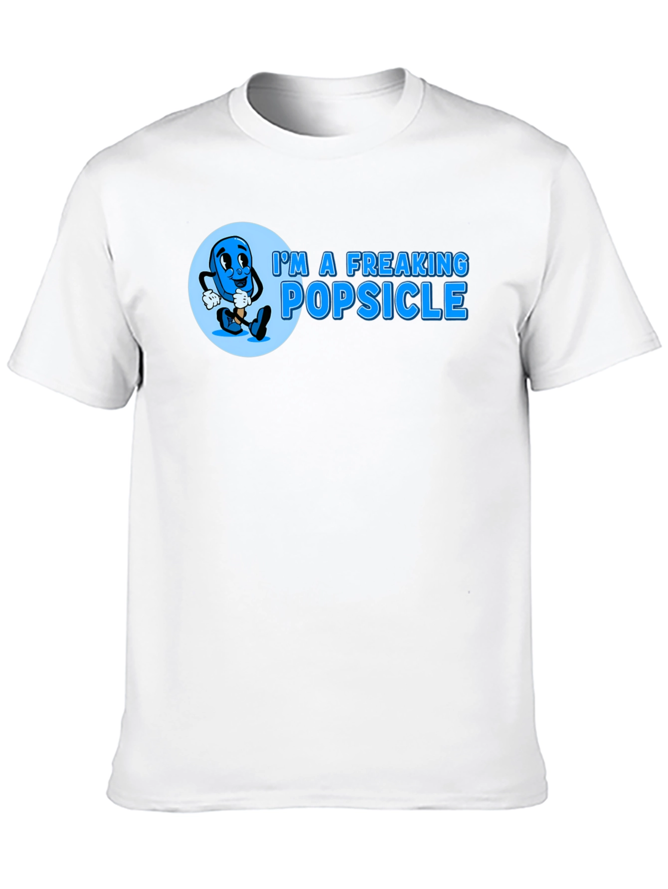 Black Freaking Popsicle Black Graphic Tee view 10