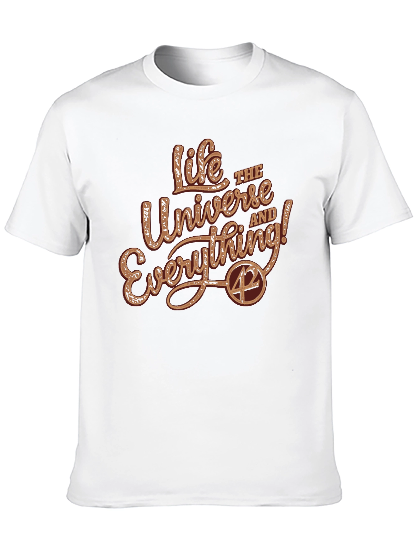 Life The Universe and Everything 42 T-Shirt - 10