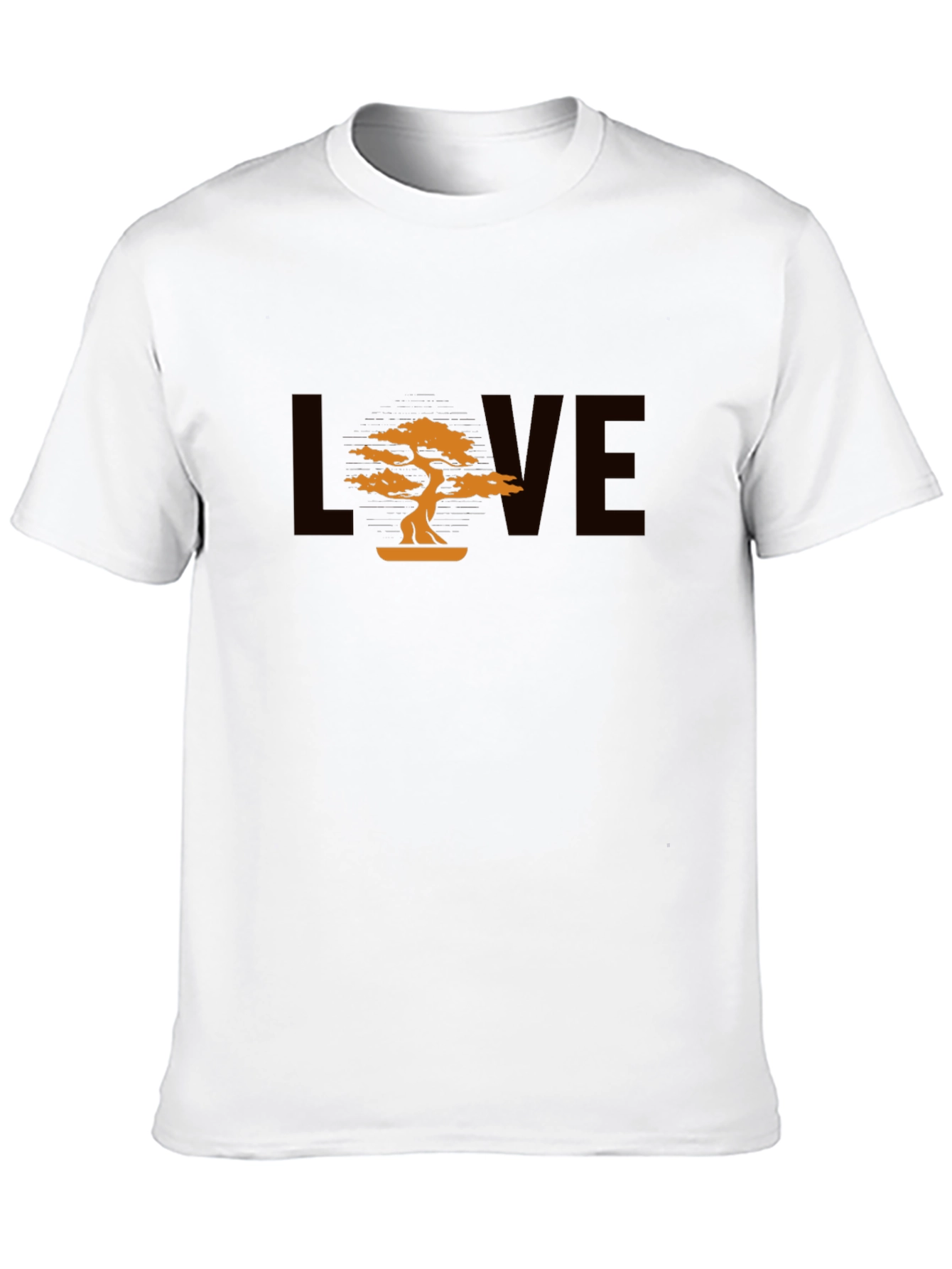 Black Bonsai Tree Love Graphic T-Shirt - Stylish & Unique view 10