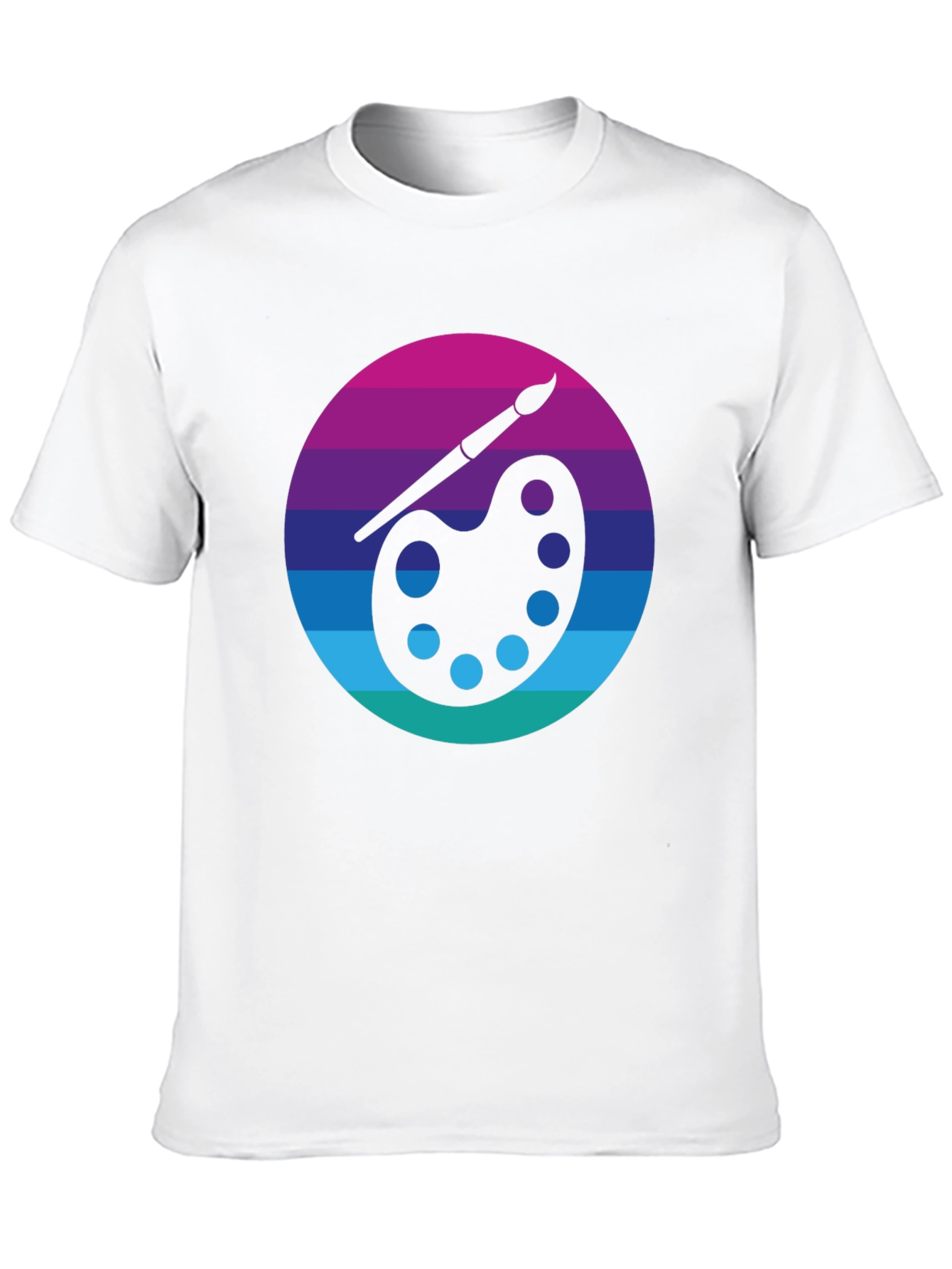 Black Artist Palette Graphic Tee - Creative Style view 10