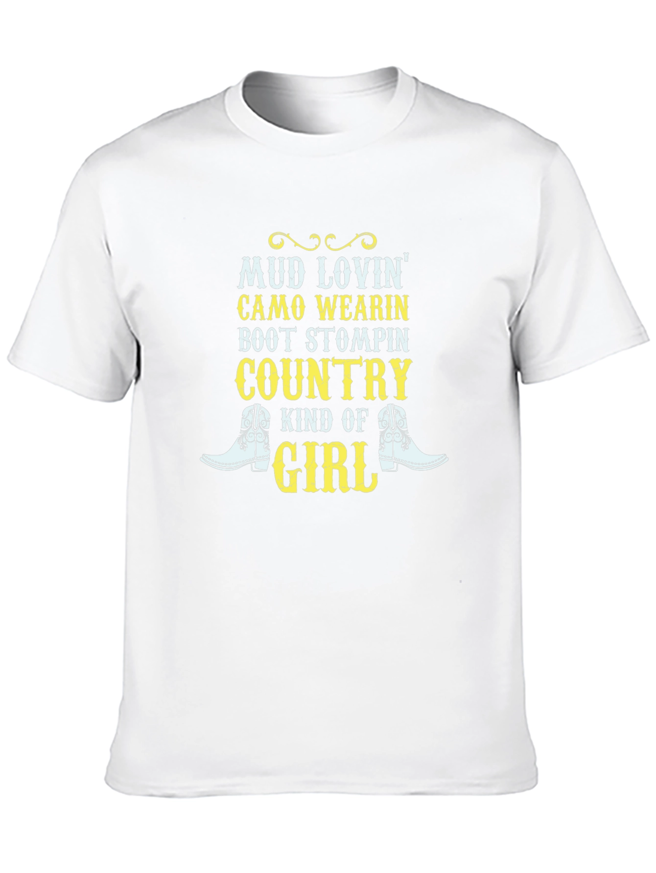 Black Mud Lovin' Country Girl Graphic Tee view 10