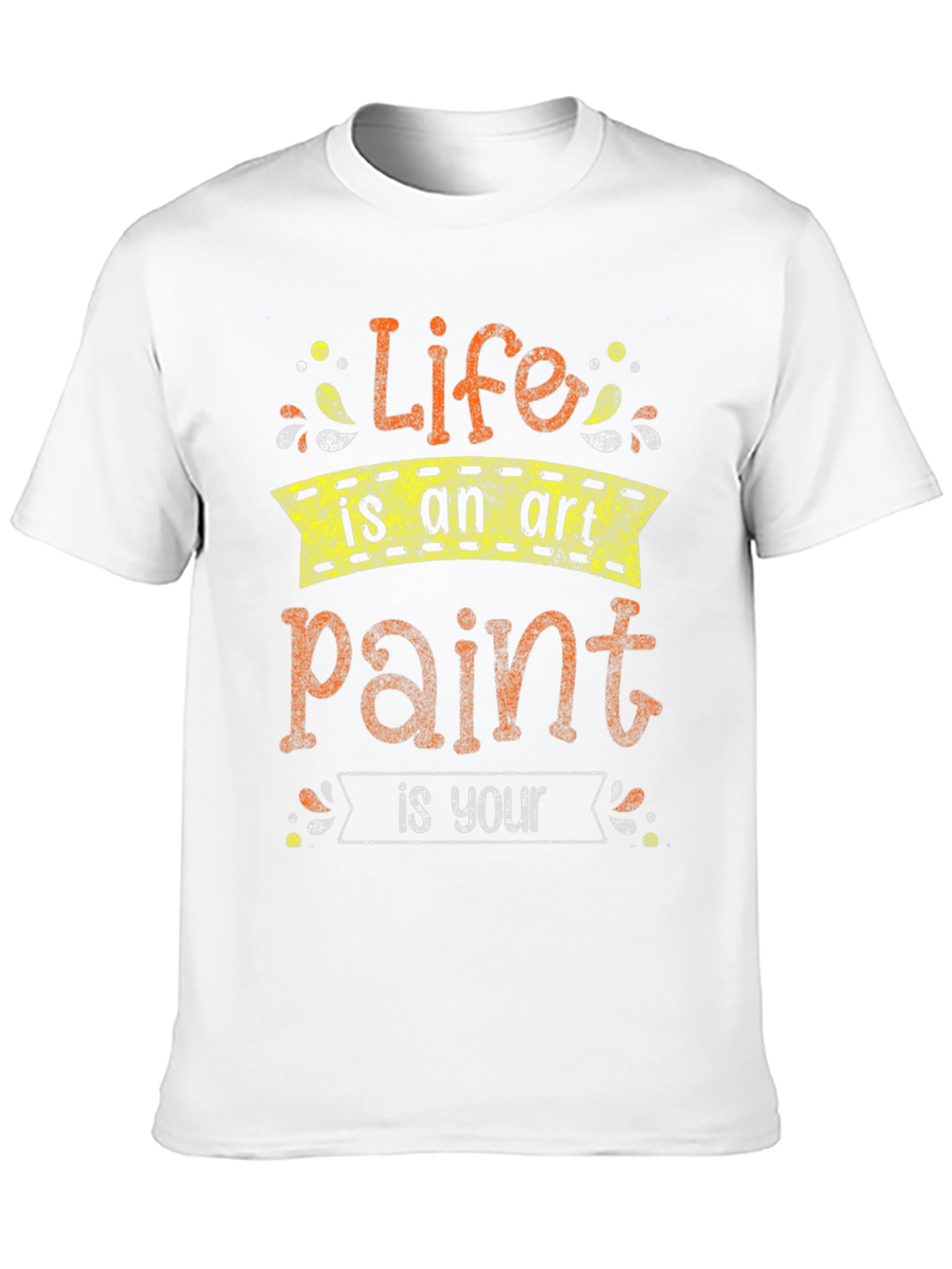 Black Life Is An Art Paint Is Your T-Shirt view 10